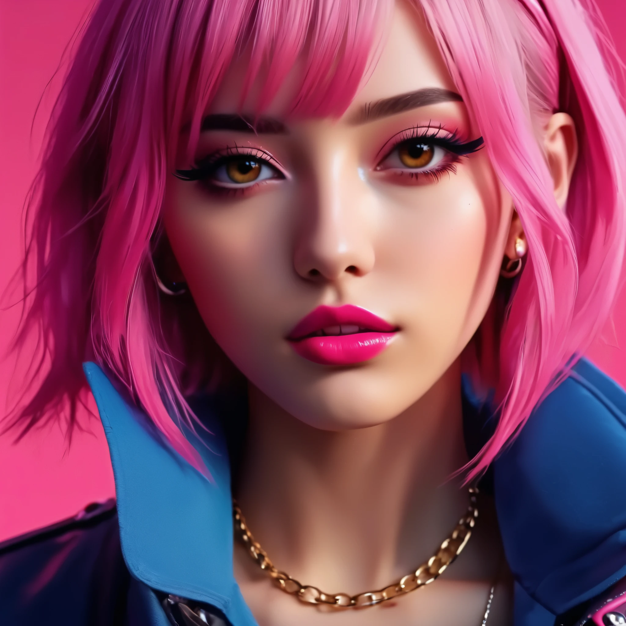 create an image demonstrating the style of ((E-Girl)) style, hyper realism, 8k high definition, vibrant colors, sharp focus, insanely detailed