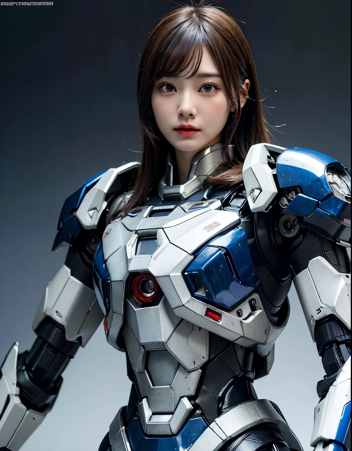  Super detailed, advanced details, high quality, 最high quality, High resolution, 1080p, hard disk, beautiful,(iron patriot),beautifulサイボーグ女性,Mecha cyborg girl,battle mode,Mecha body girl,She wears a futuristic iron patriot mech