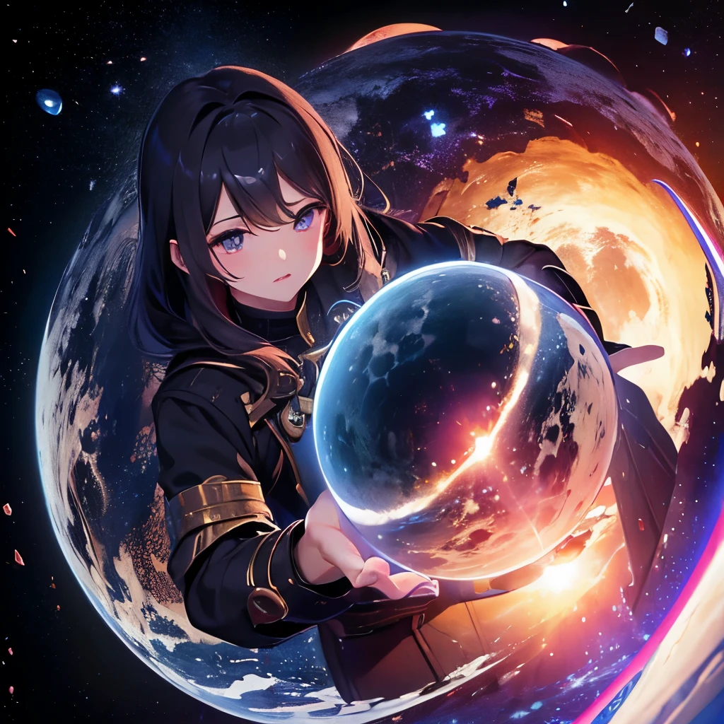 ((highest quality、masterpiece、Beautiful finish、normal body、A body without defects、5This finger))、Milky Way、big bang、Black Hole、Cesar、creation and destruction、creation myth、Tian Yuan breakthrough、plural world、Beyond time、forth dimension、paranormal phenomena、catastrophe、supernova、macrocosm、demise