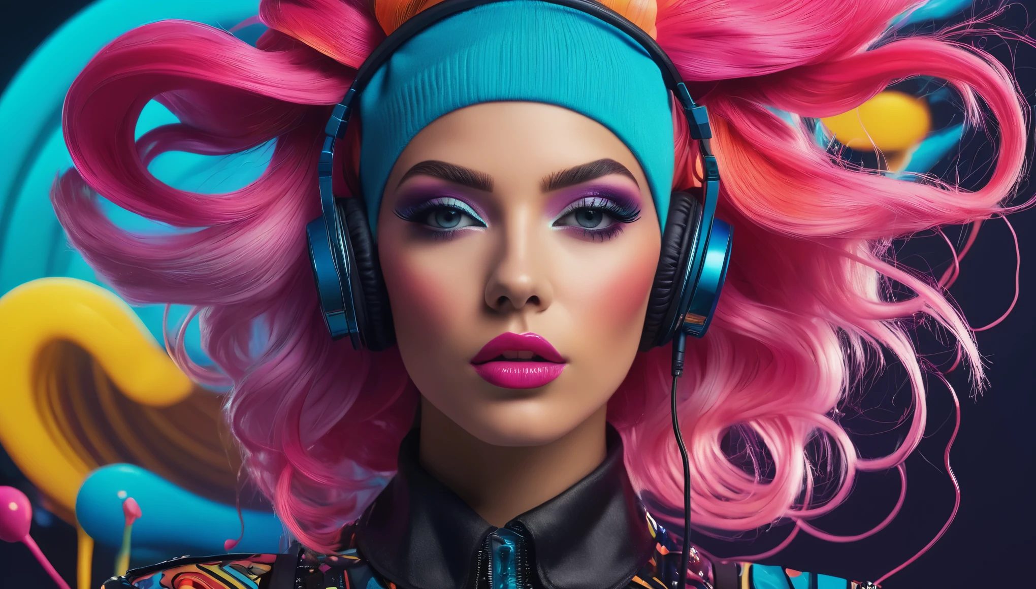create an image demonstrating the style of ((ElectroPop 08)) style, hyper realism, 8k high definition, vibrant colors, sharp focus, insanely detailed