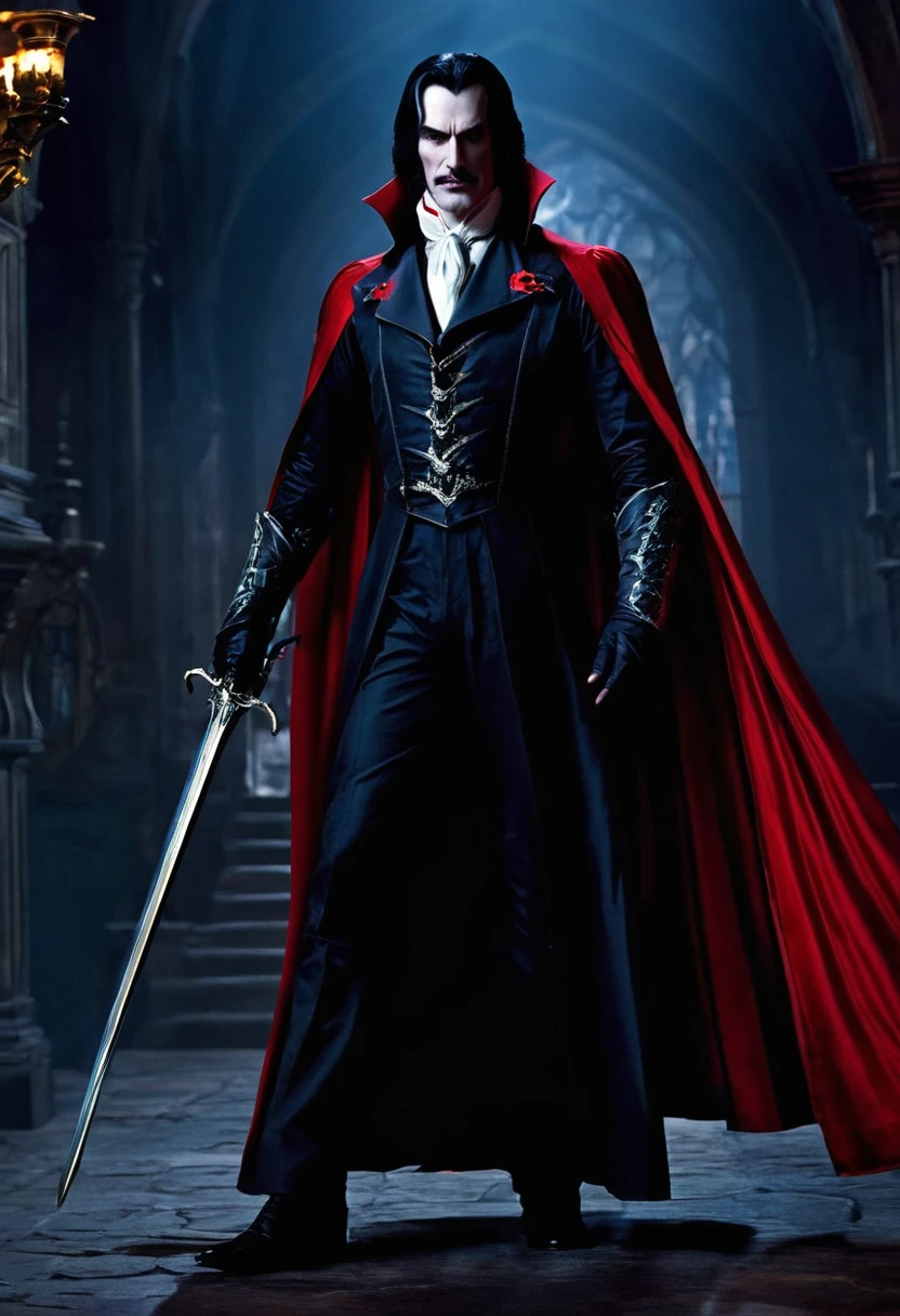 Alucard is an iconic character from the video game series "Castlevania" de Konami. Its name is investment "dracula". En la serie, Alucard es el hijo de dracula y un cazador de vampiros. Su apariencia suele ser la de un hombre alto y delgado, con cabello blanco o plateado, vestido con un atuendo oscuro y una capa larga. Es un personaje poderoso, agile and cunning, capaz de usar magia y habilidades de combate sobrenaturales. A lo largo de la serie, Alucard lucha tanto contra su herencia vampírica como contra su destino como hijo de dracula, buscando redimirse y proteger a la humanidad de las fuerzas malignas.