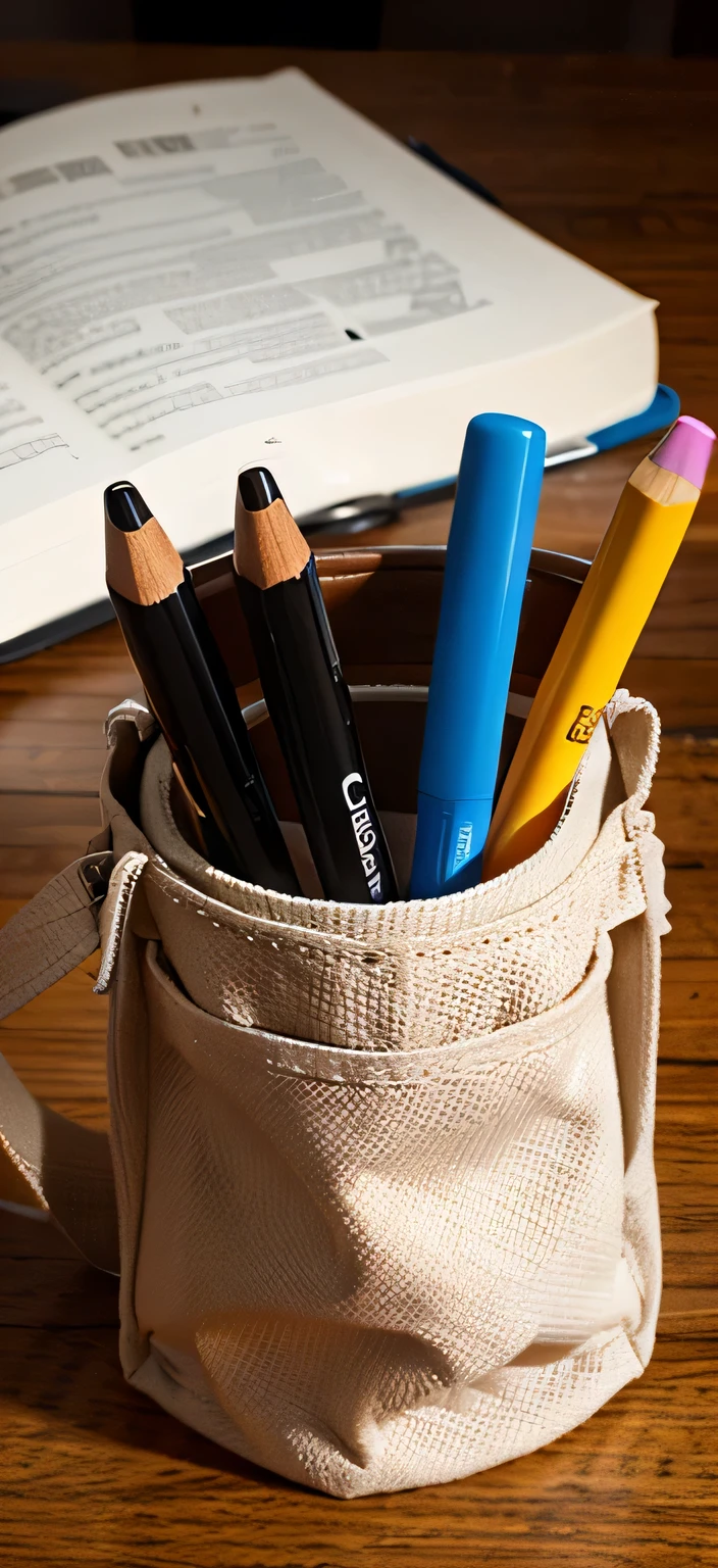 3 in 1 thumbler handy holder to hold when going out that can be convertable to pen holder and a pencil case with a zipper