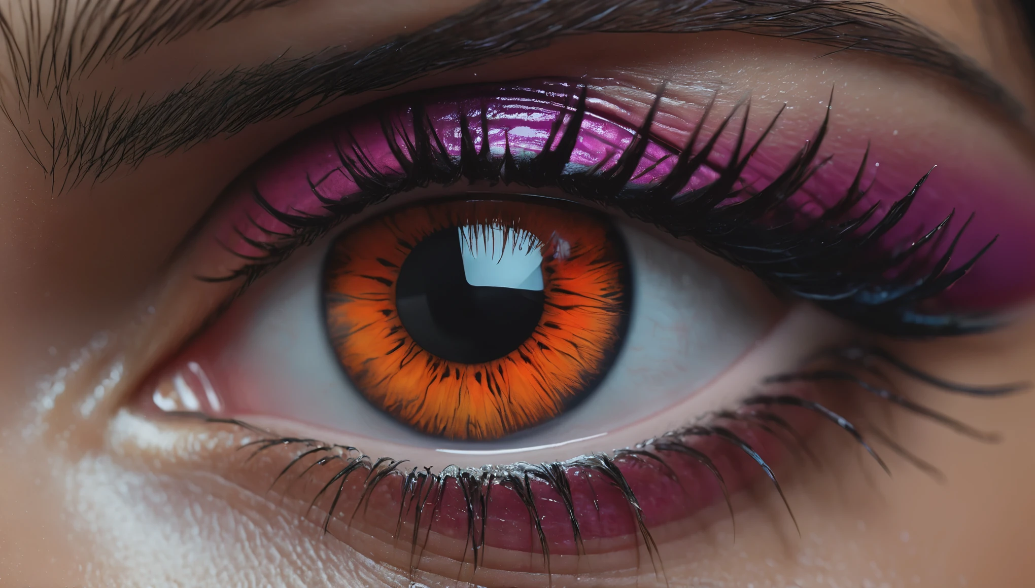 create an image demonstrating the style of ((Ero-Guro)) style, hyper realism, 8k high definition, vibrant colors, sharp focus, insanely detailed
