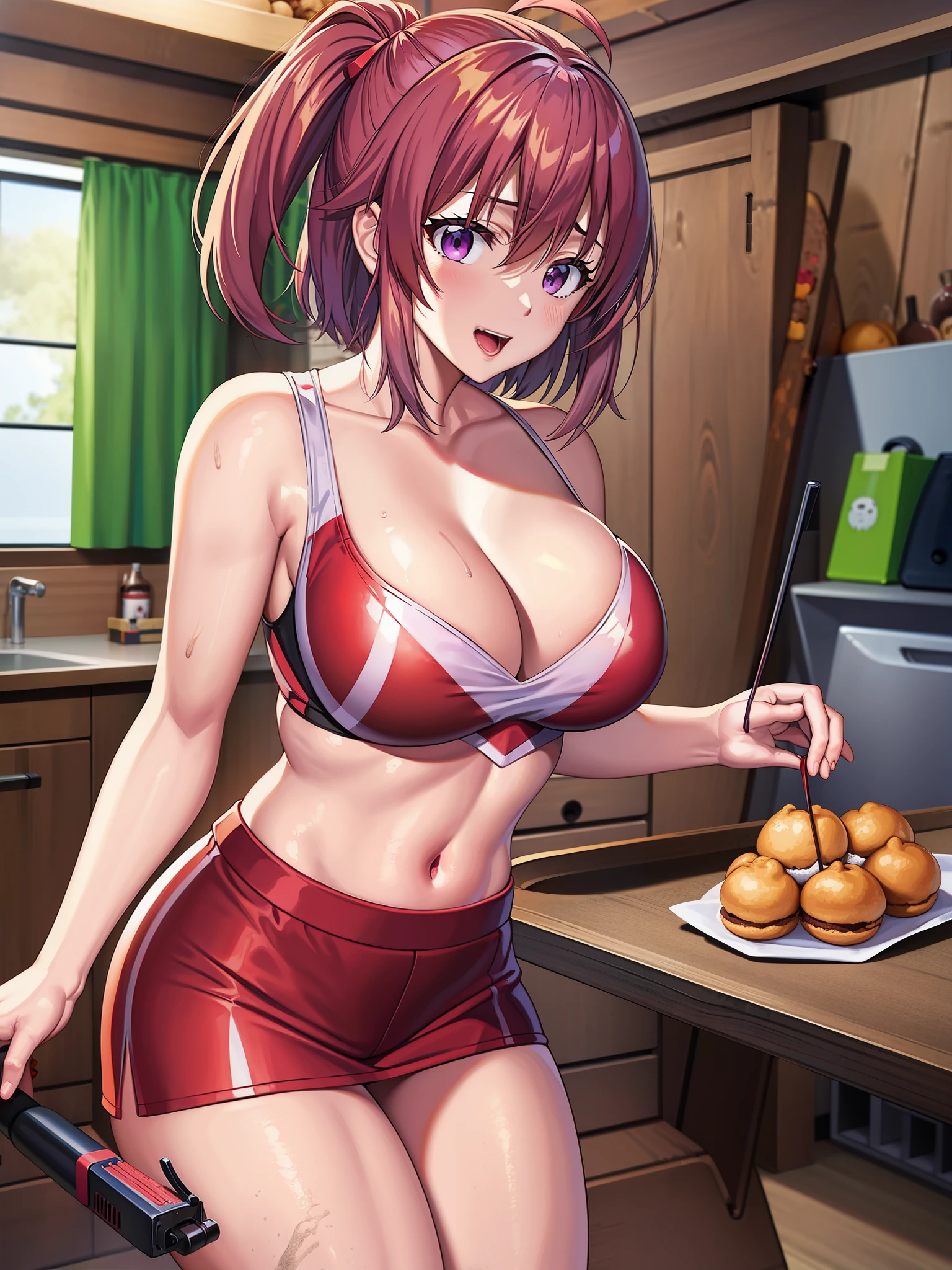 Eyeshield 21、American Football、mud door、mud doorデビルバッツ、manager、Mamori Anezaki、cooking and sewing。I love cream puffs、（（（red cheerleader）））+++、（（（red cheerleader服）））+++、（（（Navel exposed）））+++、big tits milf、big tits milf、big tits milf、reddish brown short hair、Ahoge、purple eyes、（（（red demon wings）））+++、RB at the speed of light、Fully mobile artillery battery with light speed of 4 seconds 2、devil bad、Tension MAX、American football、gun、dynamite、explosion、devil badダイブ、devil bat ghost、devil bad hurricane、devil 4th dimension、devil laser bullet、devil laser bullet、60 yard magnum、hell&#39;s command tower、devil&#39;s tactician、YA---HA---!!、