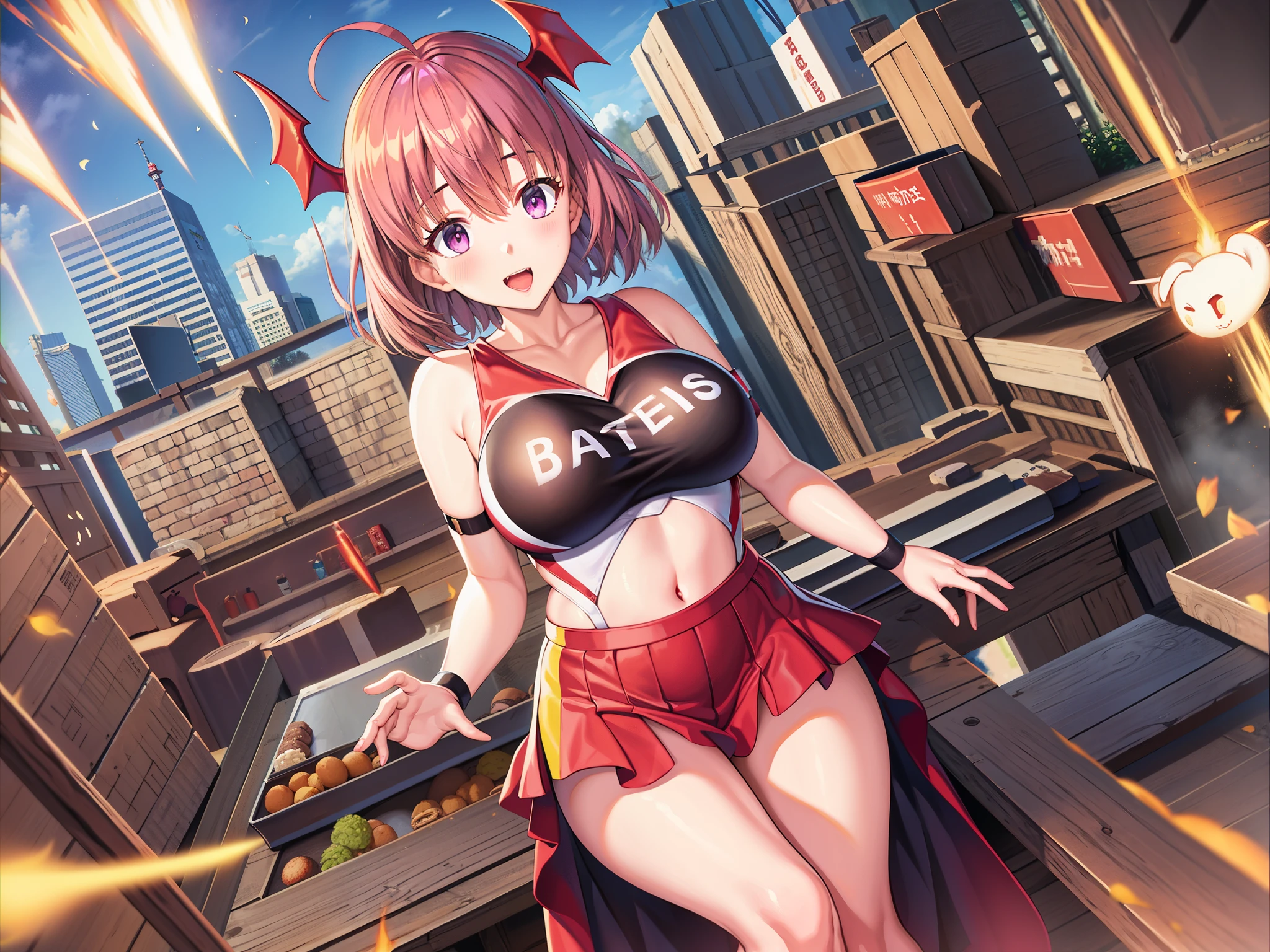Eyeshield 21、American Football、mud door、mud doorデビルバッツ、manager、Mamori Anezaki、cooking and sewing。I love cream puffs、(((red cheerleader)))+++、(((red cheerleader服)))+++、(((Navel exposed)))+++、big tits milf、big tits milf、big tits milf、reddish brown short hair、Ahoge、purple eyes、(((red demon wings)))+++、RB at the speed of light、Fully mobile artillery battery with light speed of 4 seconds 2、devil bad、Tension MAX、American football、gun、dynamite、explosion、devil badダイブ、devil bat ghost、devil bad hurricane、devil 4th dimension、devil laser bullet、devil laser bullet、60 yard magnum、hell's command tower、devil's tactician、YA---HA---!!、