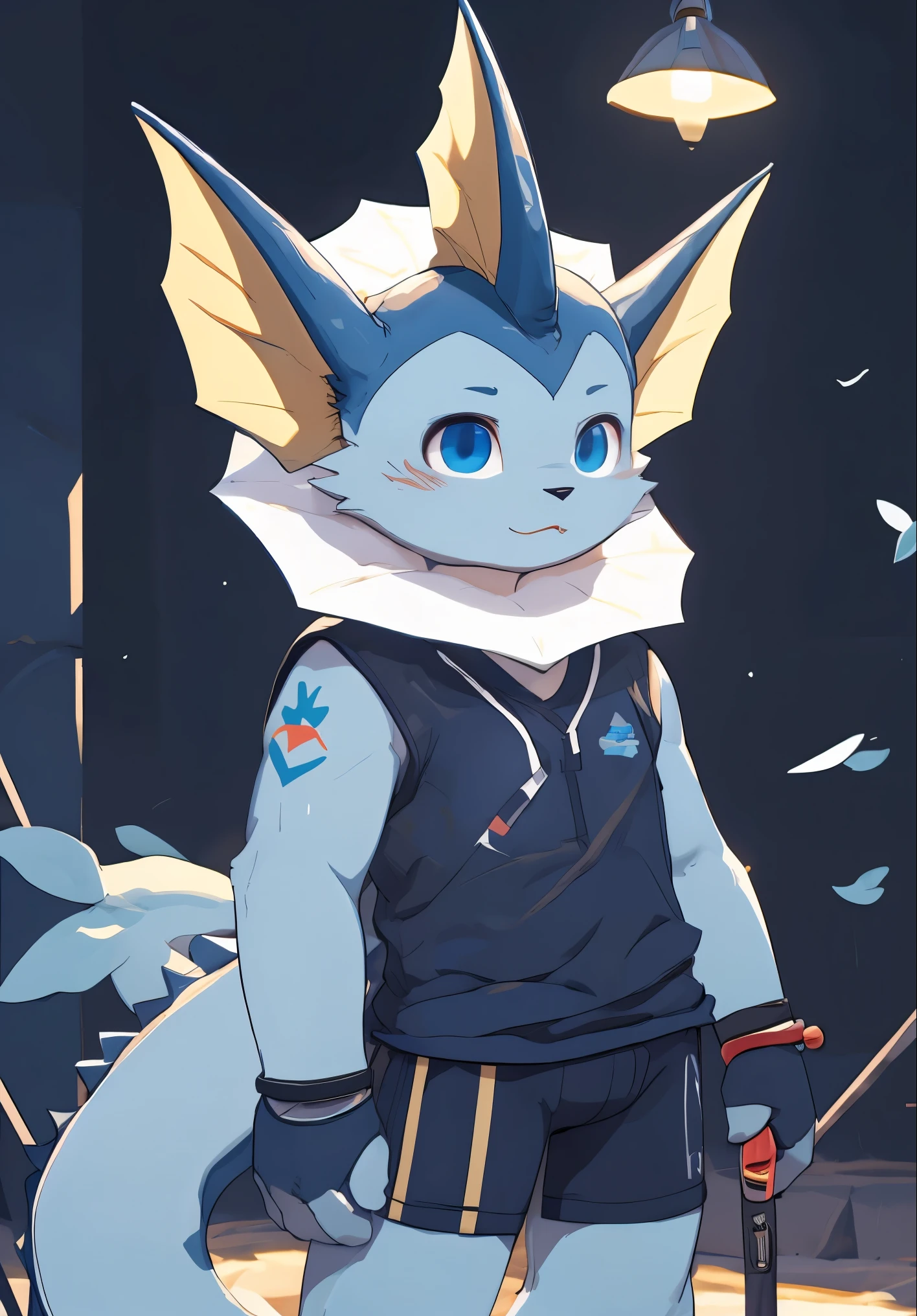 masterpiece, high quality, number, \(artwork\),(fluffy fur,Character focus:1.1), Walter Ibrahimovic, Vaporeon, steam,whole body, Shota，**********s，boys，juvenile，proudly，Bright Eyes,panoramic,Character focus.(Detailed background:0.7),alone,hairy的 male ,male focus,Hana Charcoal,eyes are very bright, panoramic, Character Focus Solo, Protruding crotch, hairy, hairy Shota,blue eyes，Wearing a blue student swimsuit，one-piece swimsuit，young style，charming，long tail, sweating