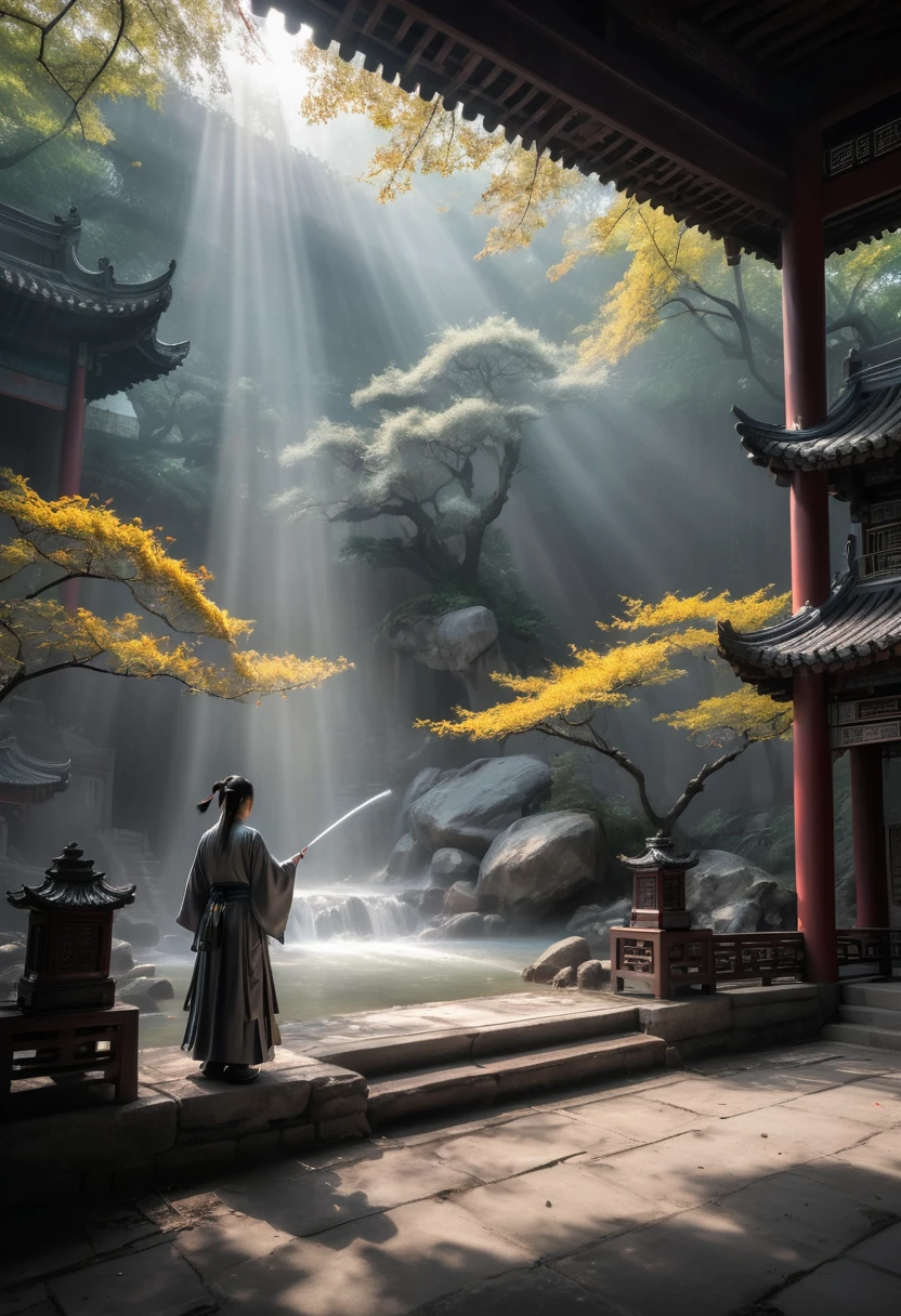 Capture the ethereal light and shadow in a stunning photograph with selective color details, revealing the hidden poetry of everyday objects, (best quality, masterpiece, Representative work, official art, Professional, Ultra intricate detailed, 8k:1.3)