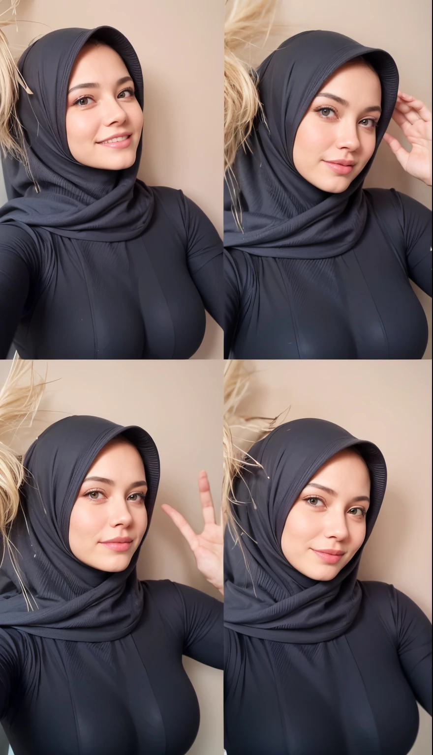 masterpiece, (ultra-high-definition portrait:1.4), Realistic, extremely detailed, CG unified, 8k, wallpaper, highly detailed, High-definition, raw color photos, professional photograpy, Realistic portrait, Cinematic Light, Beautiful detailed, 1hijabgirl in, (165cm tall, big breasts with very very tight clothes:1.5), Beautiful big breasts, breasts details, very tight, (smile, looking into the camera:1.5), (Fine face, a close eyes with an open mouth:1.4), Close up of a girl in Beautiful clothes with wide open front, scarf, (Beautiful Tight Clothing with curvaceous body:2), open chest wide, Undress, No bra, (nipples that are clearly sticking out detail:1.2), Outdoors, high intricate detailed, float, cum on, Sense of truth, beautiful landscape forest, sexy lighting,
