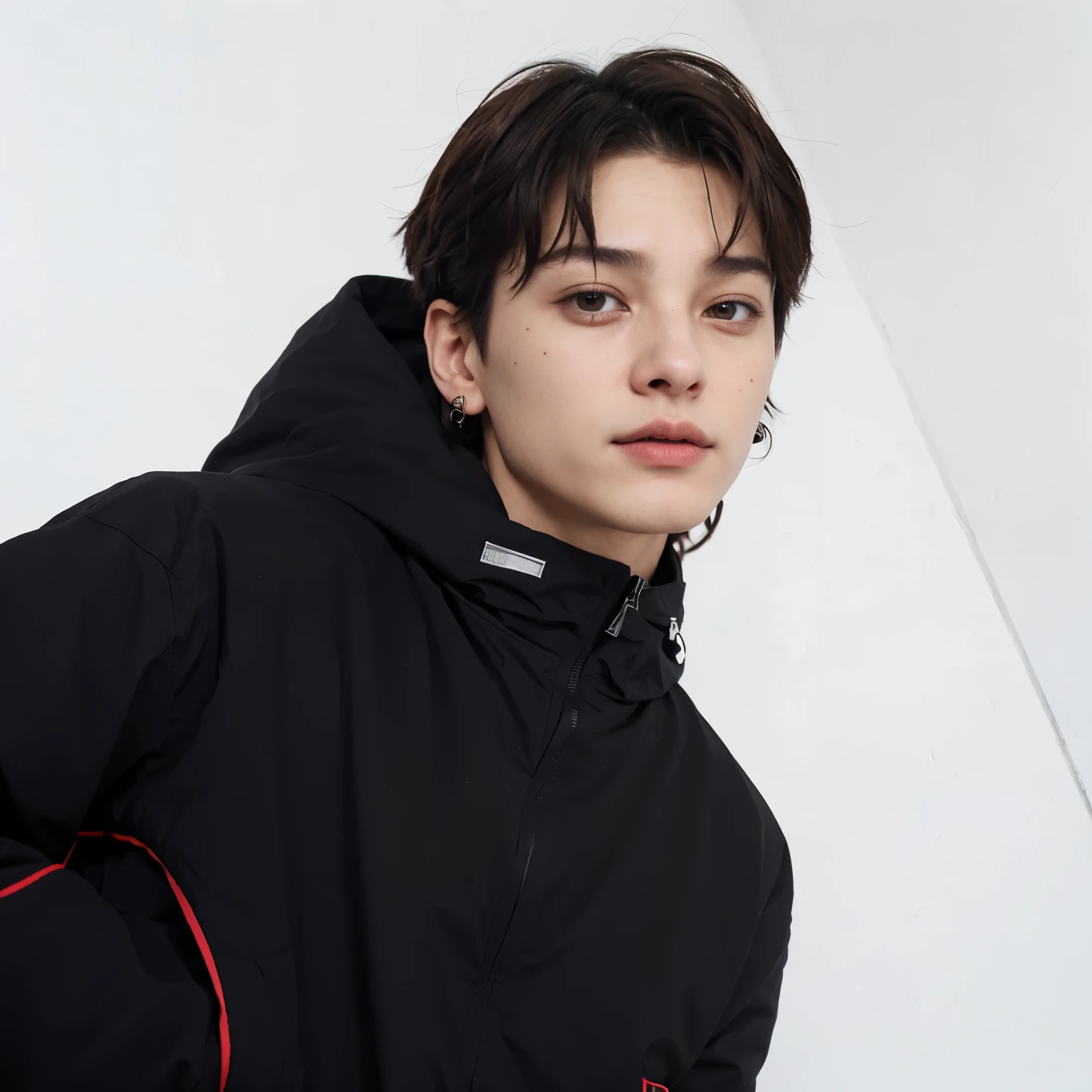 trimmed man in black jacket and red pants posing for a photo, Jeon Jungkook, Jungkook, hyung jungkook, Jeon jungkook , Jeon jungkook, Jeon jungkook, jungkook, Jeon, jungkook, Jeon jungkook, hyung Jungkook jeon, bladee da gangue de drenagem, inspirado em Jeon jungkook, Jeon jungkook, Retrato de Jungkook do Bts