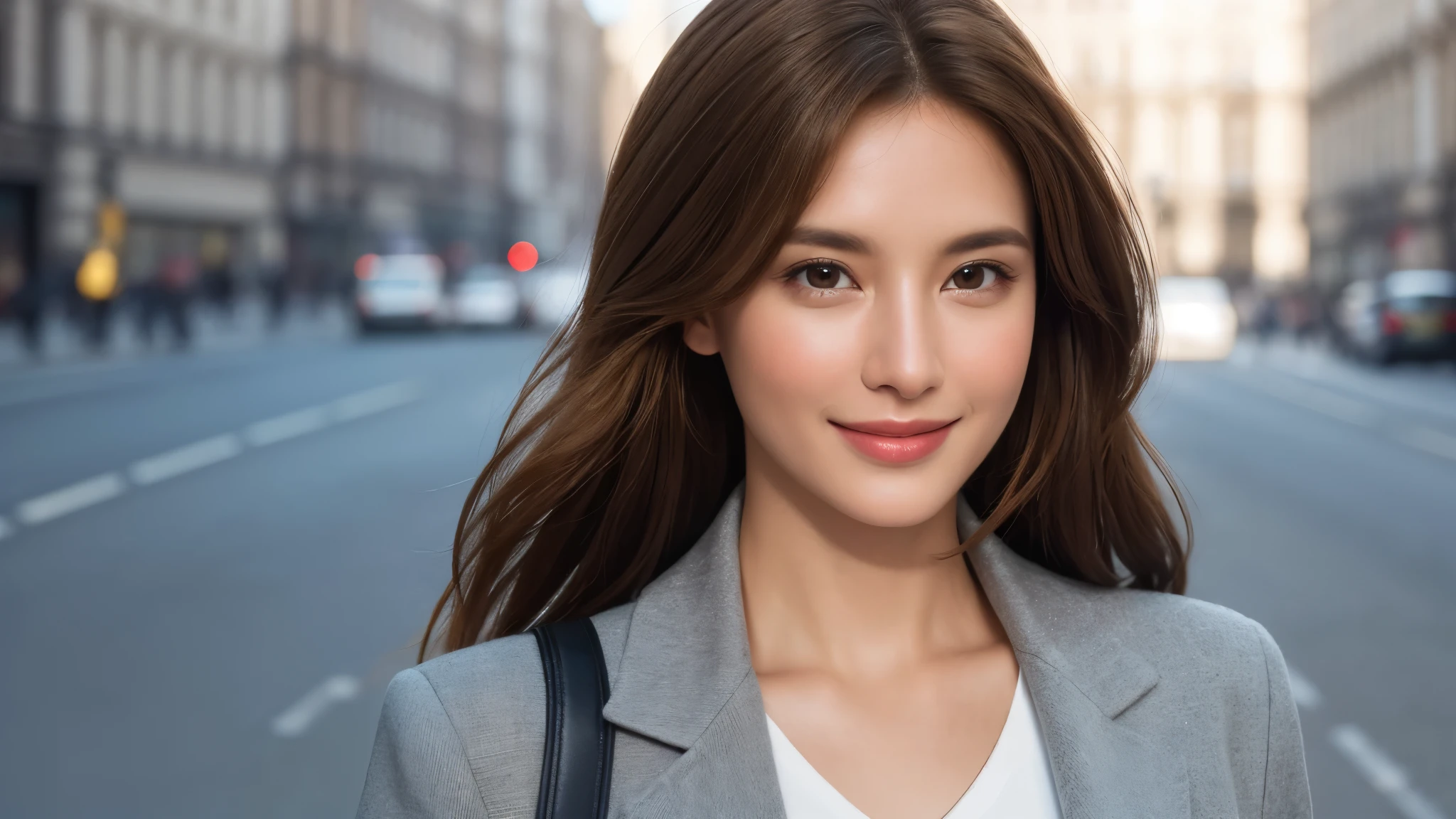 tmasterpiece,best qualtiy,hdr, hyper HD, 8K,Bokeh,Ultra-fine painting,Sharp focus,Physically-based rendering,Extreme detail description,portraitures,half-body photo,looking at viewer, (EOS R8, 50 millimeters, F1.2, 8K, RAW photo:1.2)