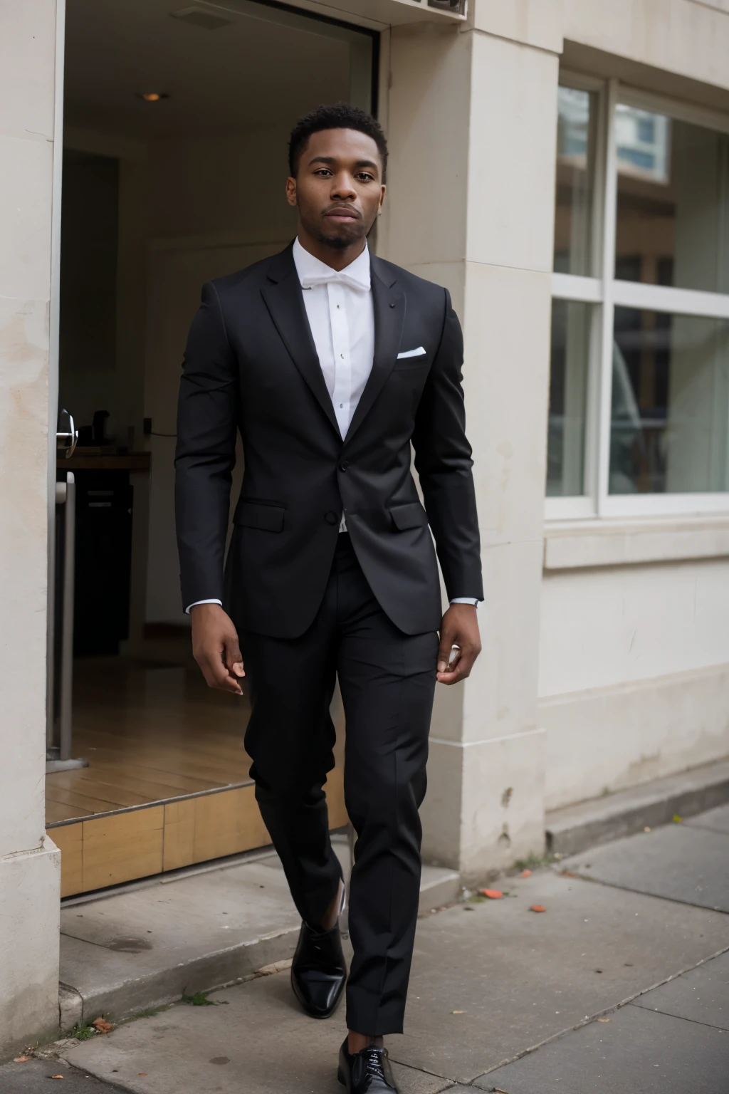 well-dressed black man
