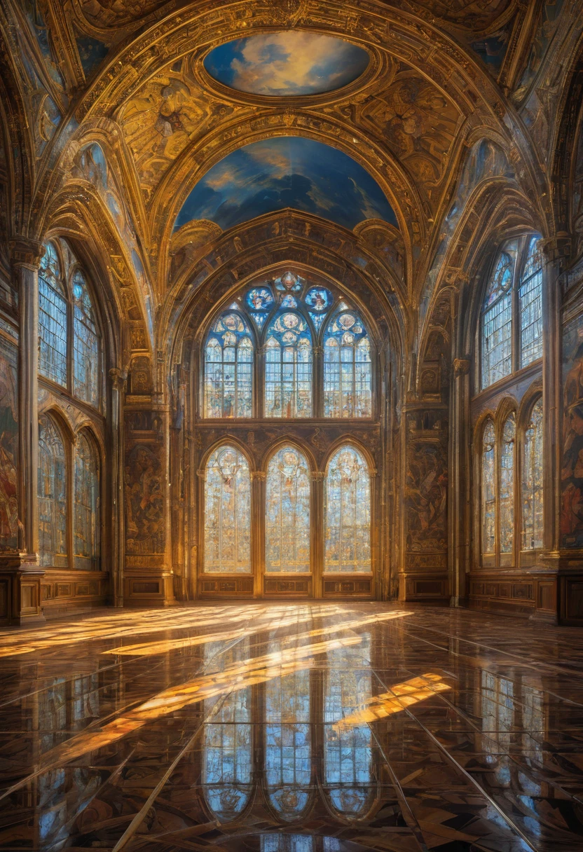 (Tyndall Effect:1.5), by Michael Breitung, best quality, masterpiece, Representative work, official art, Professional, Ultra intricate detailed, 8k
