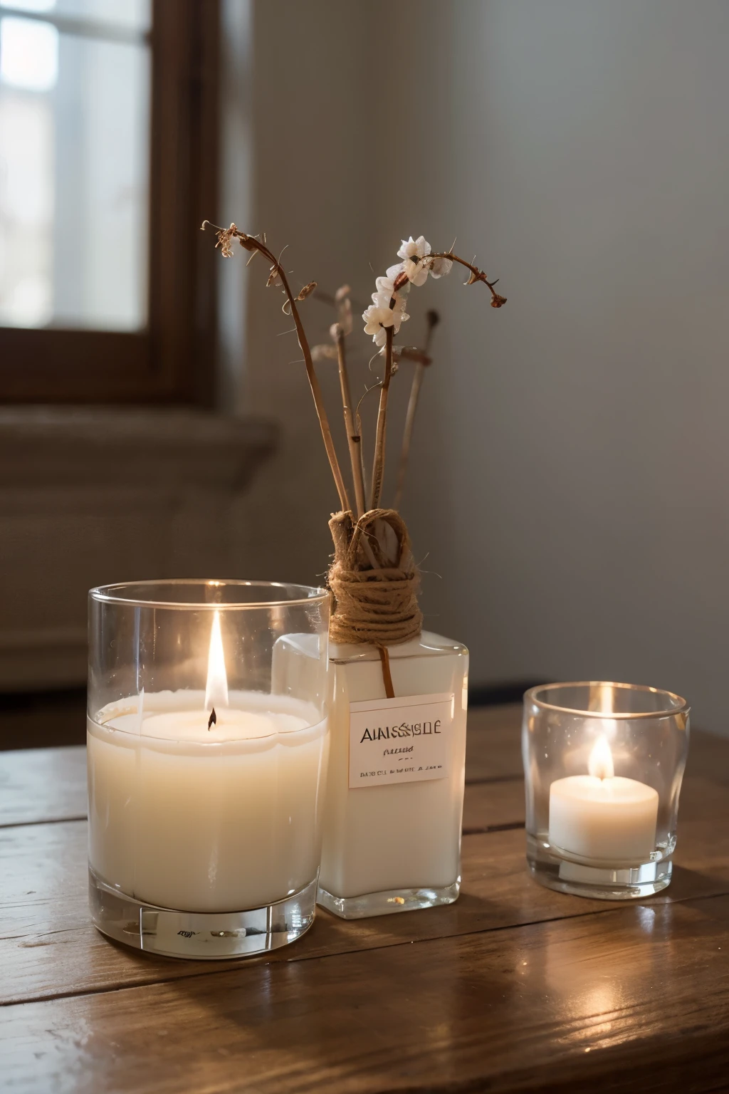 Desperte seus sentidos com nossas velas exclusivas! Immerse yourself in irresistible fragrances and illuminate your space with the warmth of soft light.