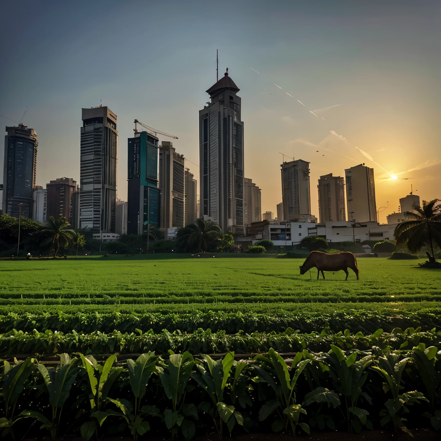 Mumbai like a agri field
