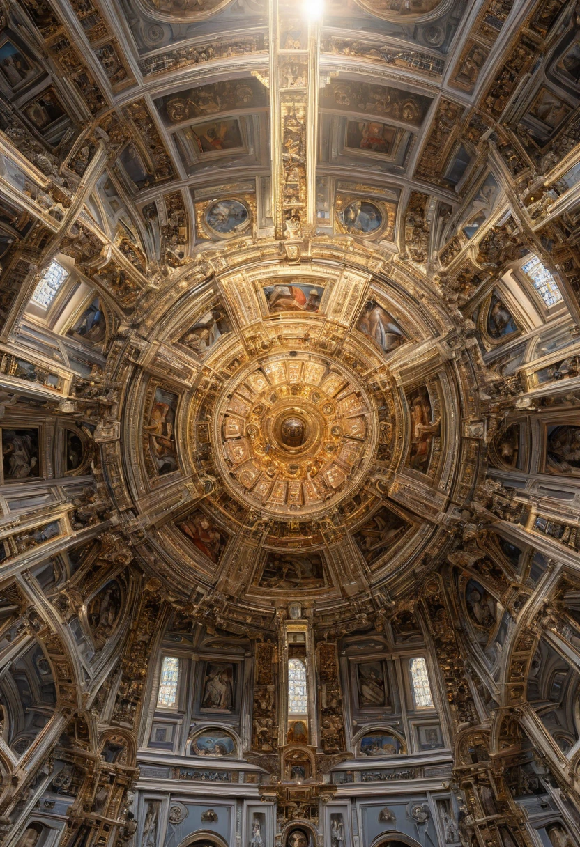 (Tyndall Effect:1.5), by Gabriele Del Otto, best quality, masterpiece, Representative work, official art, Professional, Ultra intricate detailed, 8k