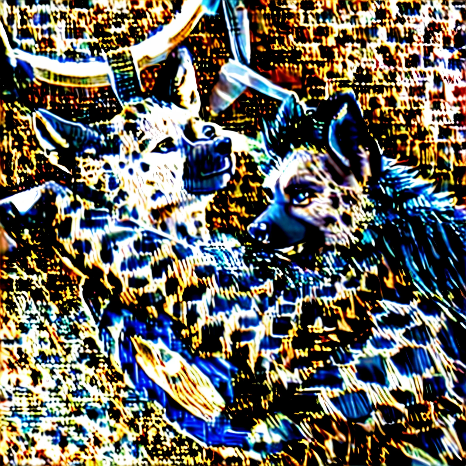 Female hyena