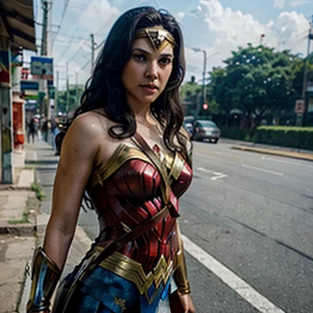 Wonder woman in samarinda
