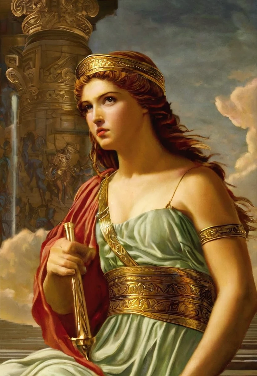 Helen of Troy, also known as Helen of Sparta, is a central figure in Greek mythology and the Trojan War. She was the daughter of Zeus and Leda, and her beauty was legendary. Helen's abduction by Paris, a prince of Troy, sparked the Trojan War, as Greek forces, led by Agamemnon, sought to reclaim her from the Trojans. Despite her role as the cause of the war, Helen is depicted in various myths as a complex character, sometimes portrayed as a victim of fate or manipulation rather than a willing participant in the conflict. Her story has been retold in countless works of literature, art, and drama, making her one of the most enduring figures of ancient mythology.