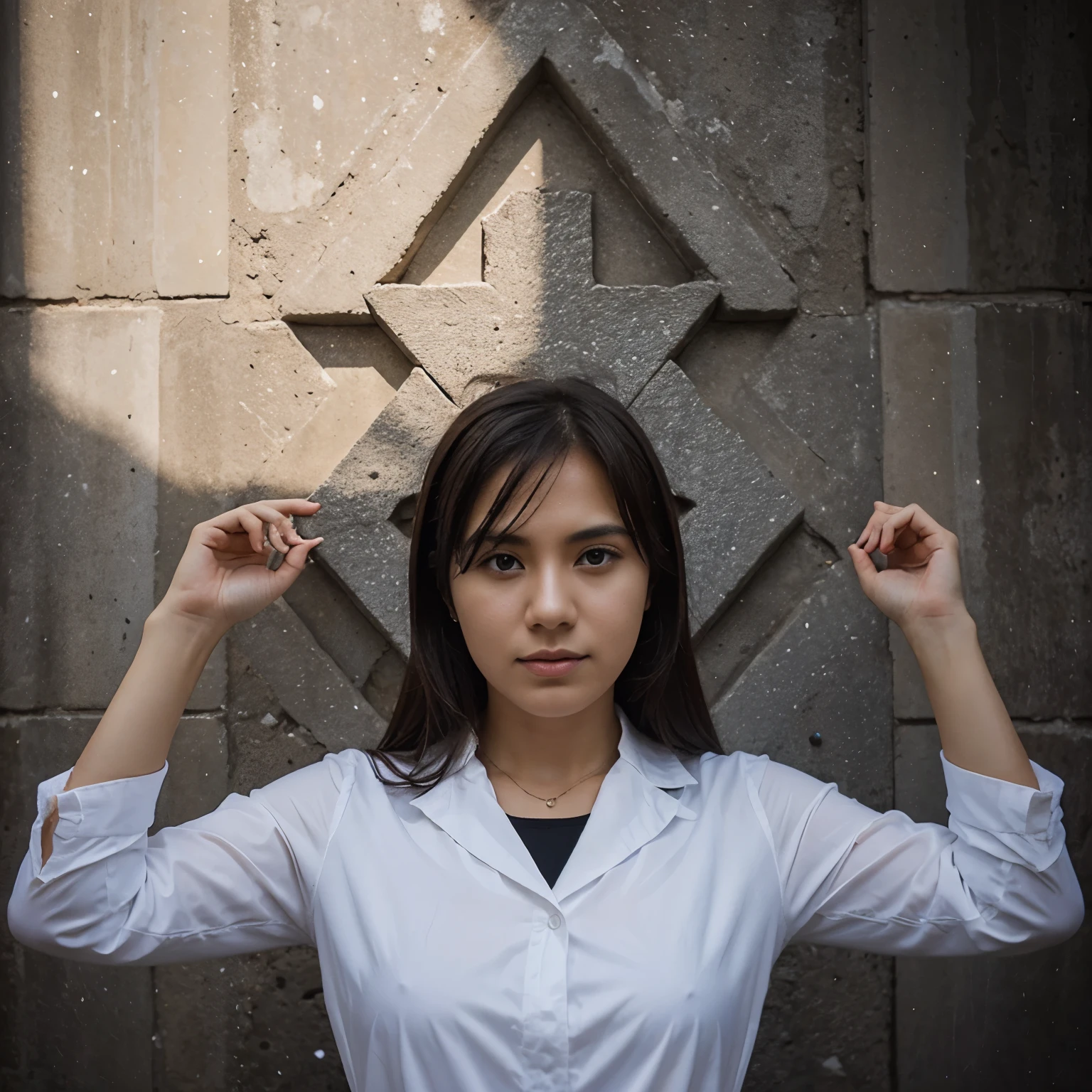 Create a photo with Christian symbol 70x7