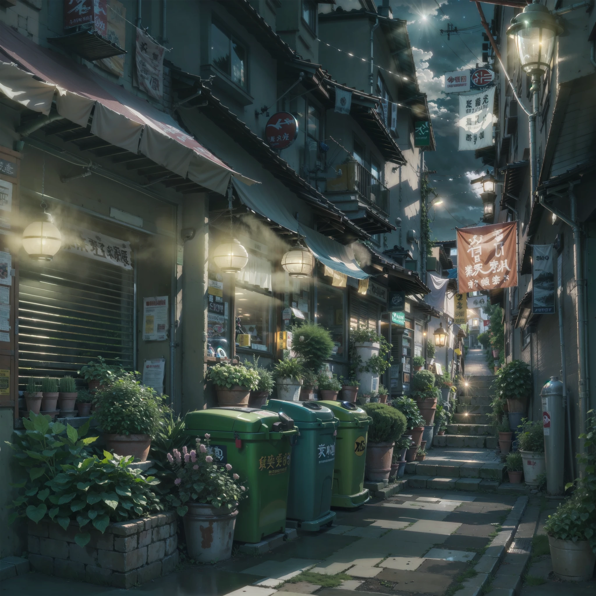 sky, night-time
