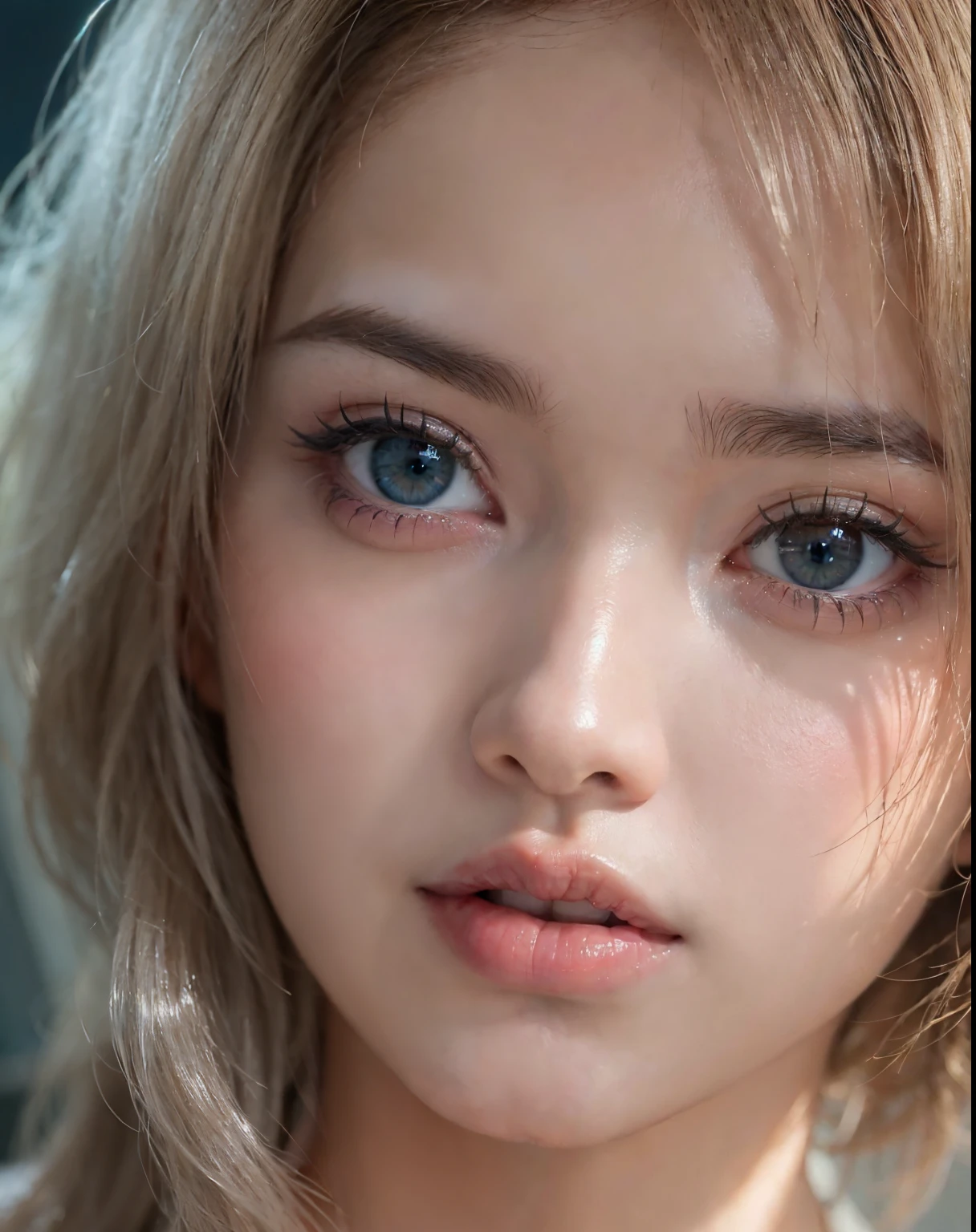 (us-000020:1.2), (ultra photorealist:1.3), (masterpiece:1.4), Best Quality, ((realist)), high quality, ultra detailed, ((realist anime face)), ((realist skin)), ((realist body)), ((pose sexy)) (Best Quality:1.1), (illustration:1.05), (1 girl:1.05), (Beautiful:1.05), (beautiful detailed eyes:1.05), Perfect eyes, (cinematic light:1.1), light blue reflections, full body pink hair, 1 girl, Beautiful tyrant portrait, aquamarine hair, bright Eyes, White dress, temple, looking at the viewer,
