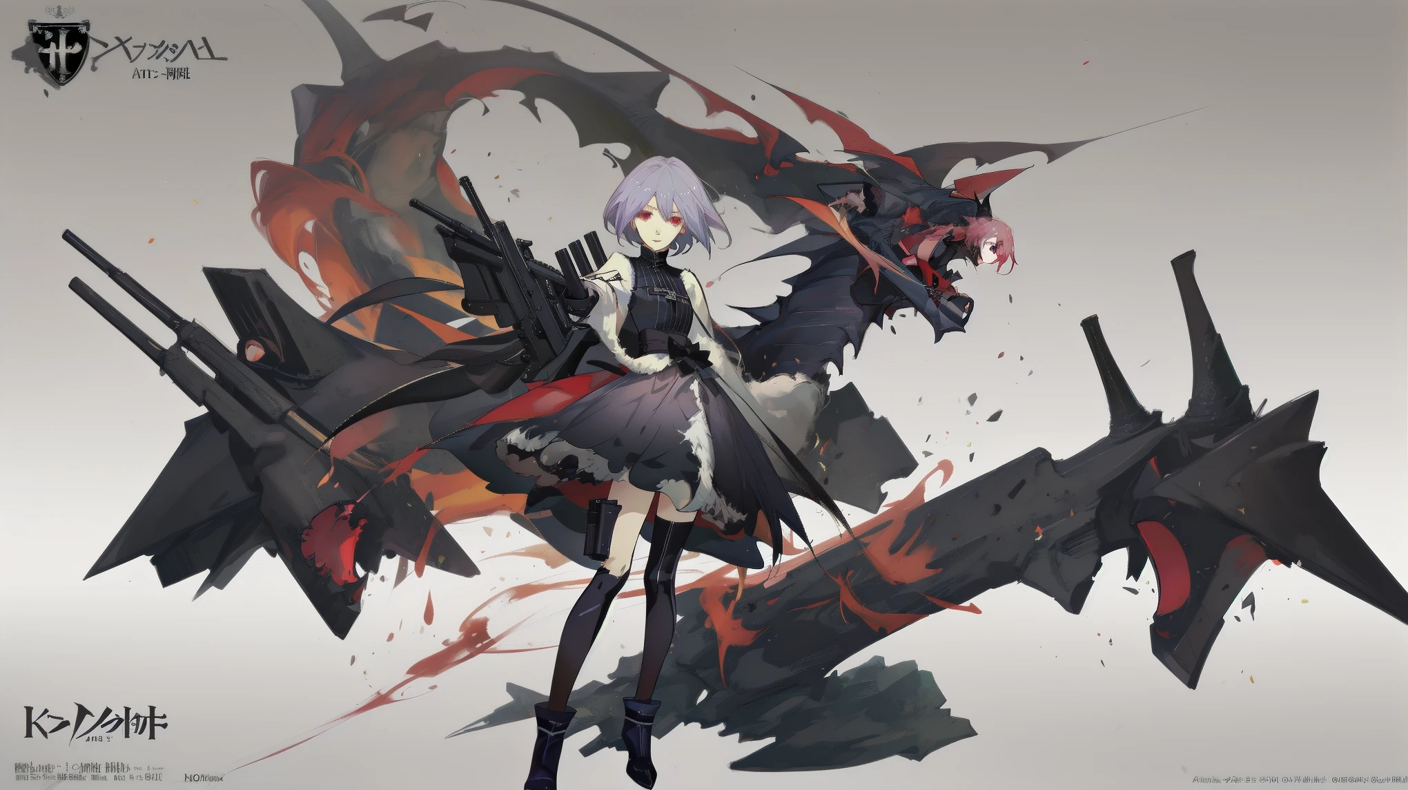 
Anime girl with gun and red background, Anime drawing by Shitao, Pixiv, Self-sastructing art, Best Anime 4K Konachan Wallpaper, Gapmoe Yandere Grimdark, 2b ..., Amazing Anime 8K, 2b, Devil Anime Girl, Anime girl in a black dress, From Arknights, Anime Style 4k