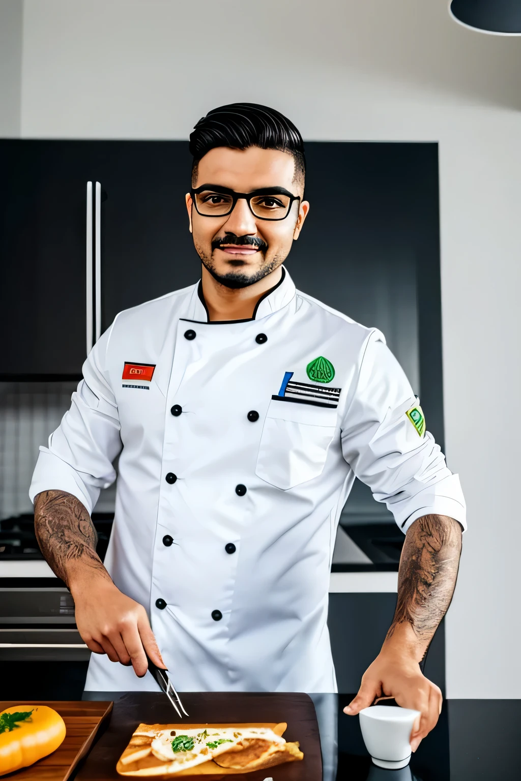 pessoa fazendo sucos na cozinha