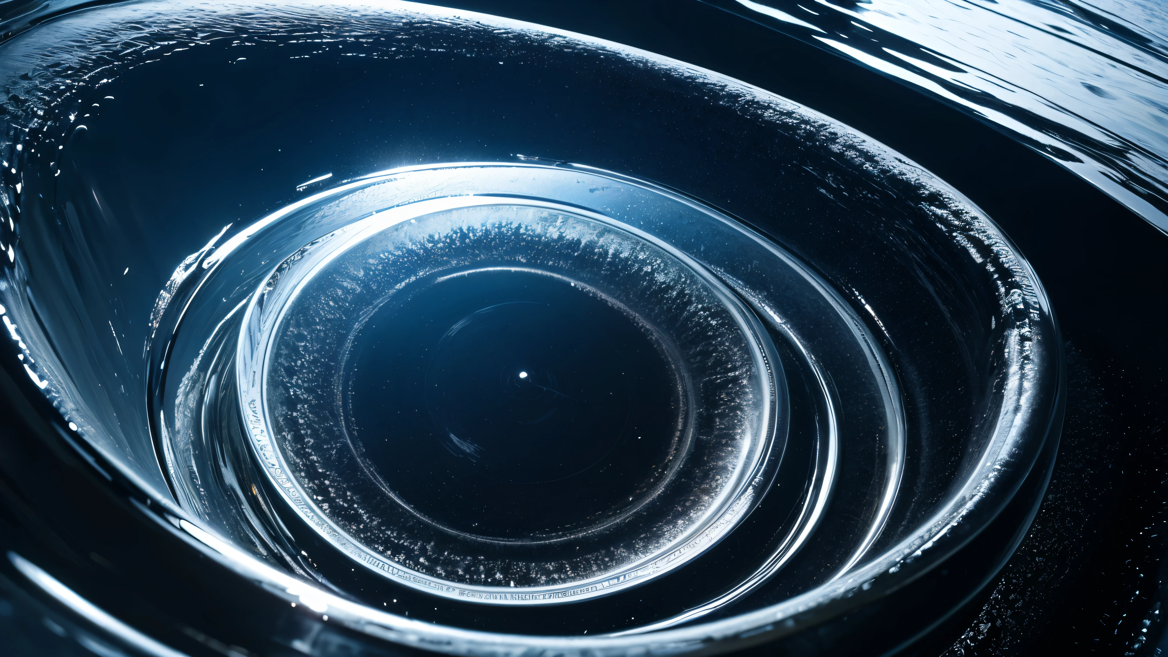 Water rises in a spiral,Abstract,concept,science and technology