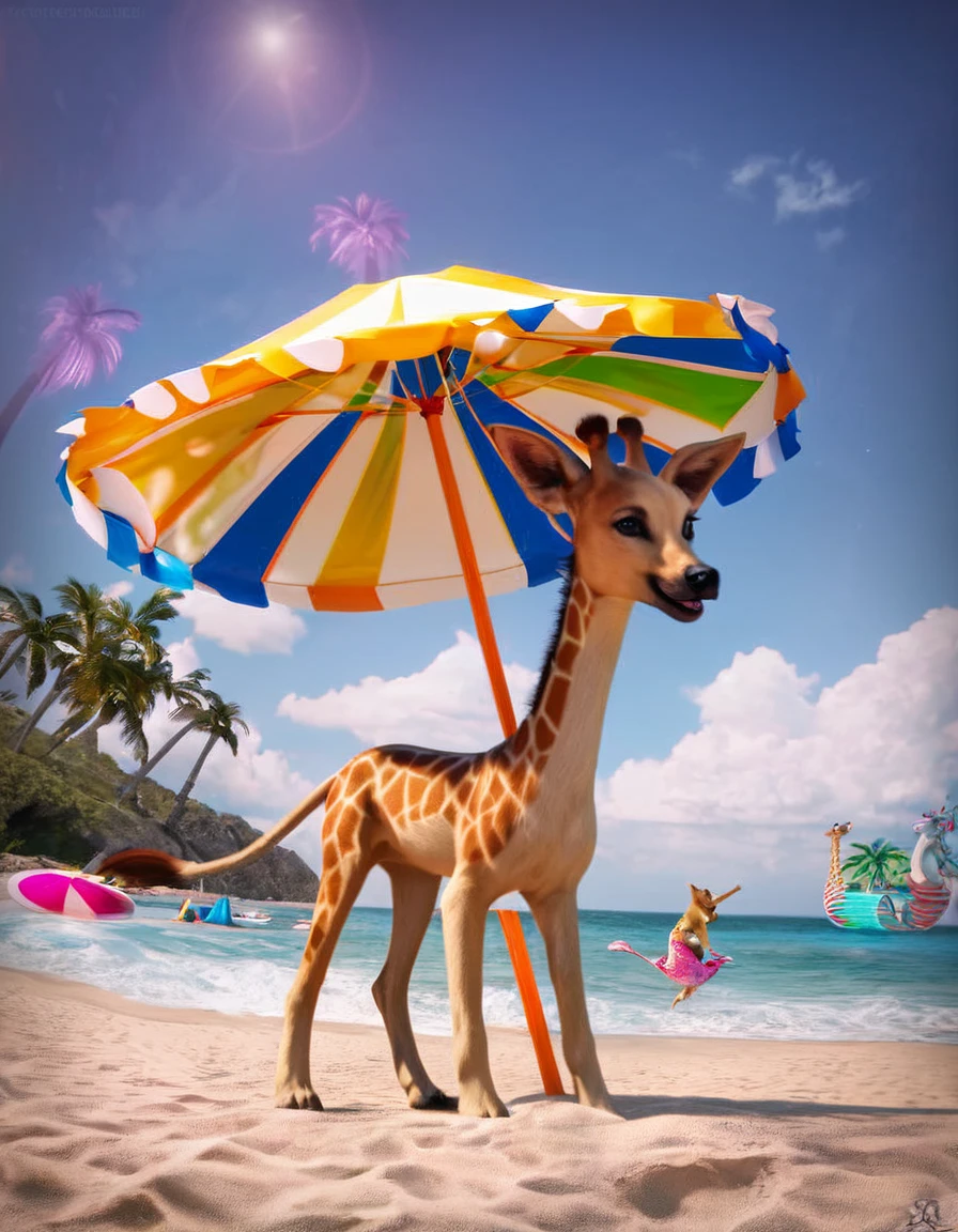 (best quality,4k,8k,highres,masterpiece:1.2),ultra-detailed,(realistic,photorealistic,photo-realistic:1.37),beach party,animal party in beach,cute cats,dog giraffe,happy beach night party,fun,exciting,vibrant,energetic,playful,
colorful,summer vibes,breezy atmosphere,blissful moments,warm sand,splashing waves,beaming sun,soft breeze,sparkling water,beach umbrellas,beach balls,coconut trees,tropical cocktails,refreshing drinks,dancing,laughter,
beach games,festive mood,beach bonfire,fireworks,music,lively rhythm,limbo dance,sandcastle building,enjoying the sunset,spectacular view,romantic atmosphere,tropical paradise,memorable gathering,unforgettable experience, score_8_up, score_7_up, score_6_up, (masterpiece), beach party, animal party in beach, cute cats, dog, giraffe, happy, beach, night party, ankymoore