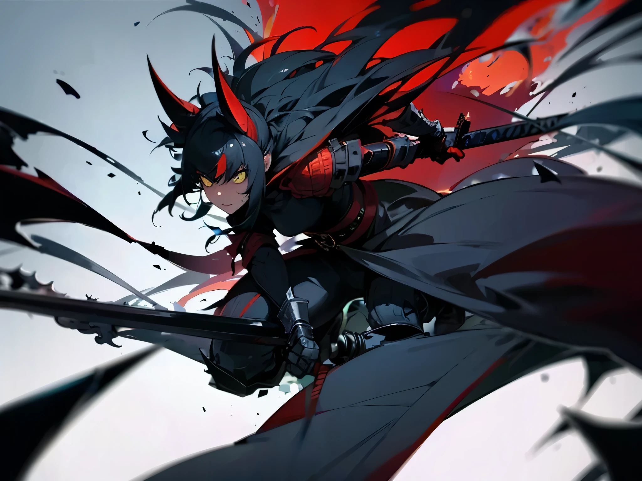 dark souls, fallen knights, city on fire, gothic architecture, destruction, boss theme, fallen enemies on the ground, smoke in the air, grimdark style backdrop