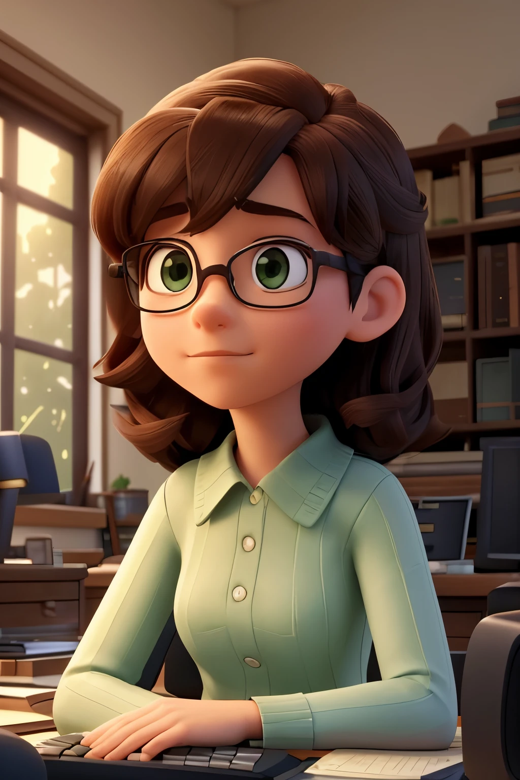 Imagine a scene of an engaged intellectual, with a thoughtful expression, sitting in front of an old computer monitor on a dimly lit room. The monitor displays the intricate patterns of Conway's Life Game, in its second generation, unfolding on the screen. The faint glow from the monitor illuminates the furrowed brows of the individual, as they study the ever-changing landscape with intense focus. The soothing beep of the computer fills the air, adding to the quiet ambiance. The individual's fingers dance across the keyboard, making adjustments to the game's settings, eager to observe the consequences of their actions on the evolving living cells. The room is silent, save for the soft hum