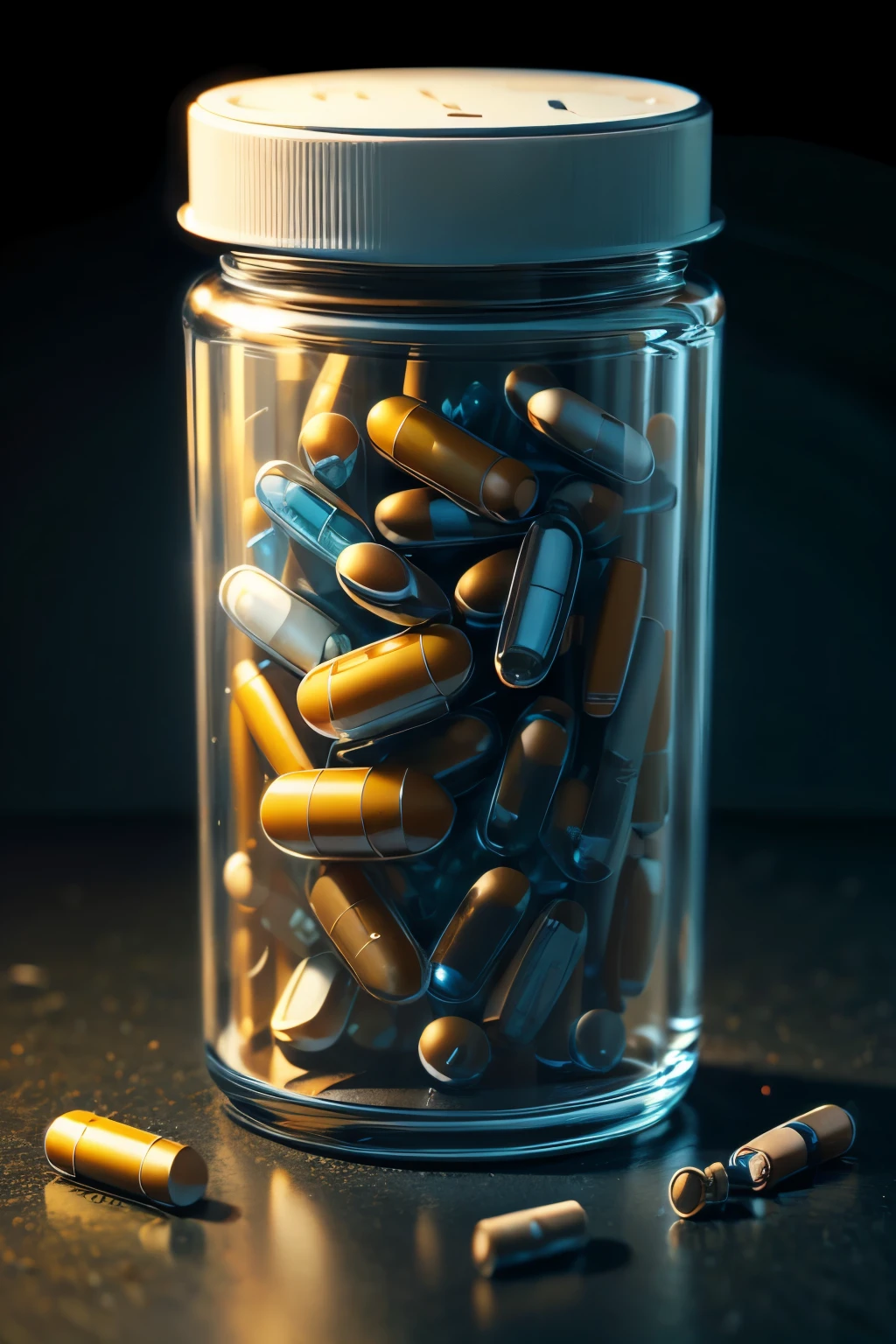 pills, capsule, container
