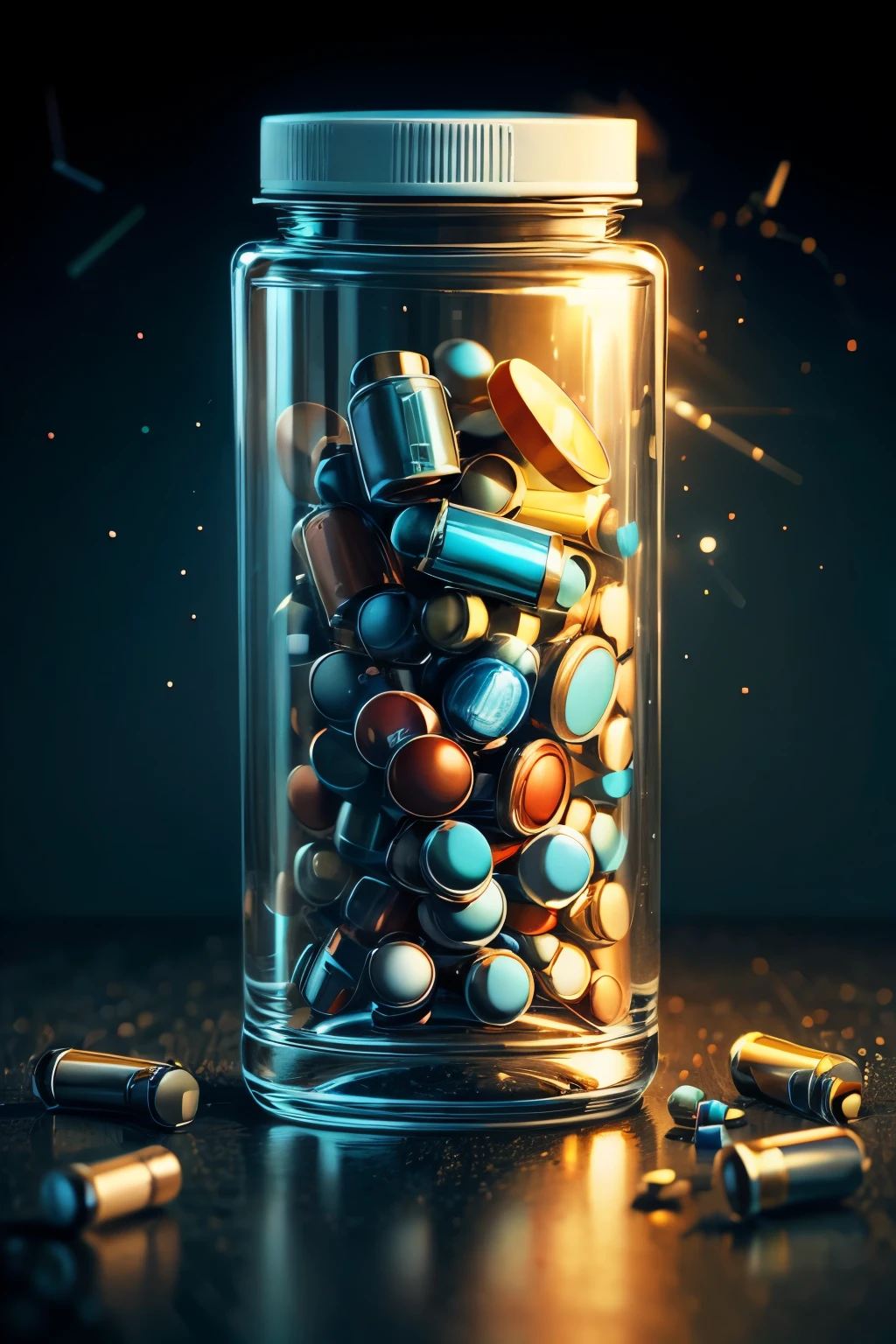 pills, capsule, container