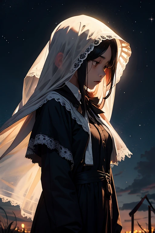 Under the veil of night The hot wind carried the cries of many lost souls to those who dared to listen to the endless laments.