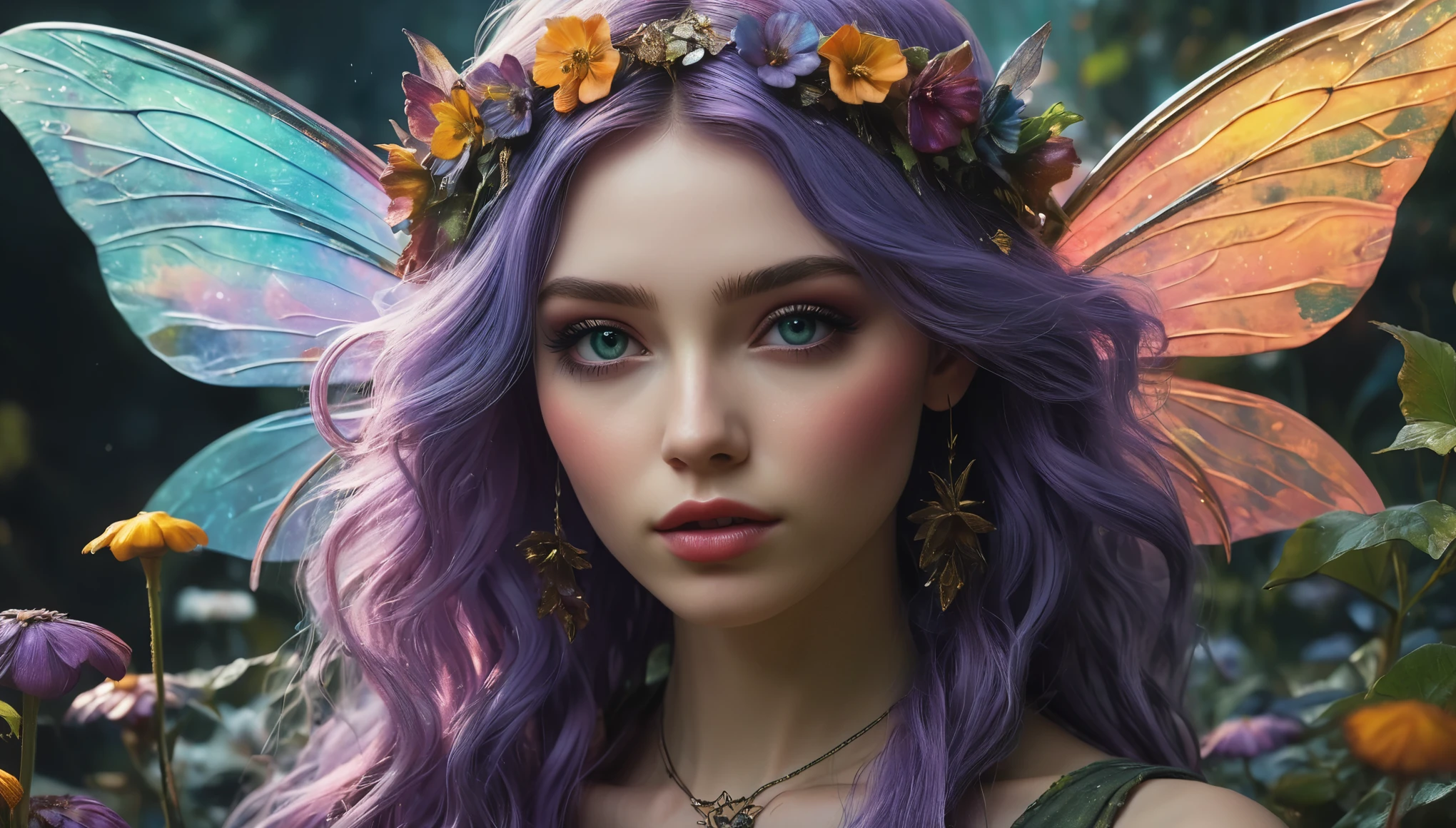 create an image demonstrating the style of ((Fairy Grunge)) style, hyper realism, 8k high definition, vibrant colors, sharp focus, insanely detailed
