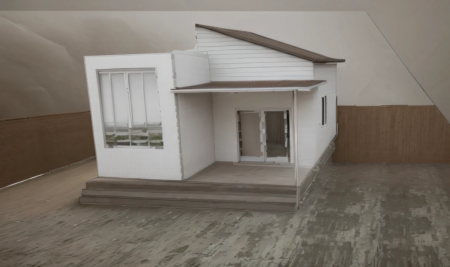 Young style house