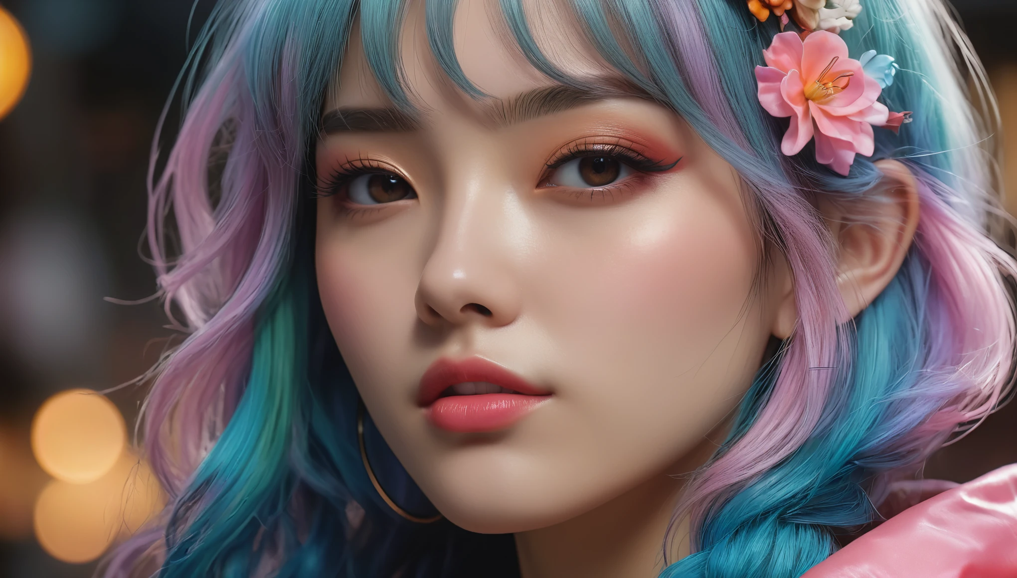 create an image demonstrating the style of ((Femcel Weeaboo)) style, hyper realism, 8k high definition, vibrant colors, sharp focus, insanely detailed