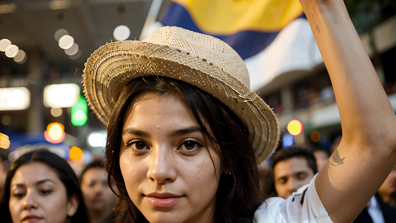 Brasileira lasciva, in crowd