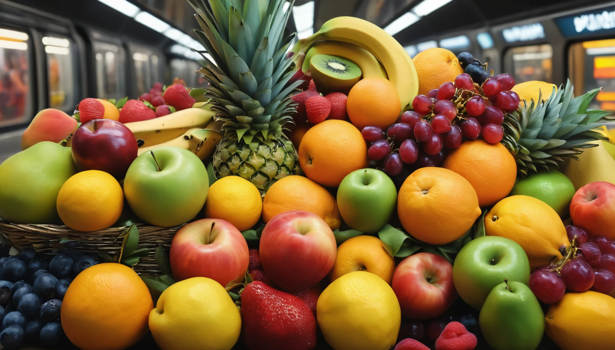 create an image demonstrating the style of ((Fruitiger Metro)) style, hyper realism, 8k high definition, vibrant colors, sharp focus, insanely detailed