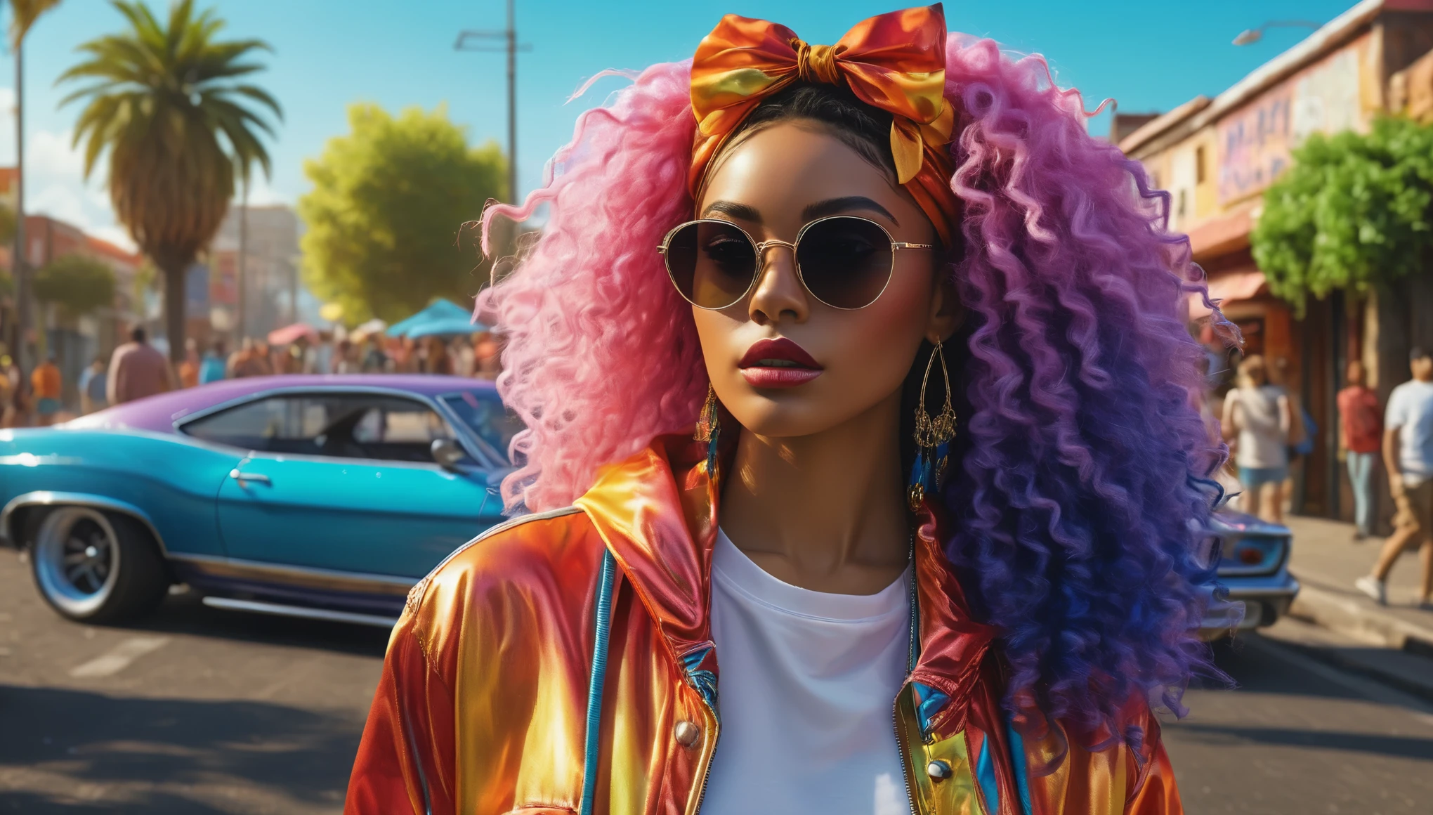 create an image demonstrating the style of ((Funwaacore)) style, hyper realism, 8k high definition, vibrant colors, sharp focus, insanely detailed