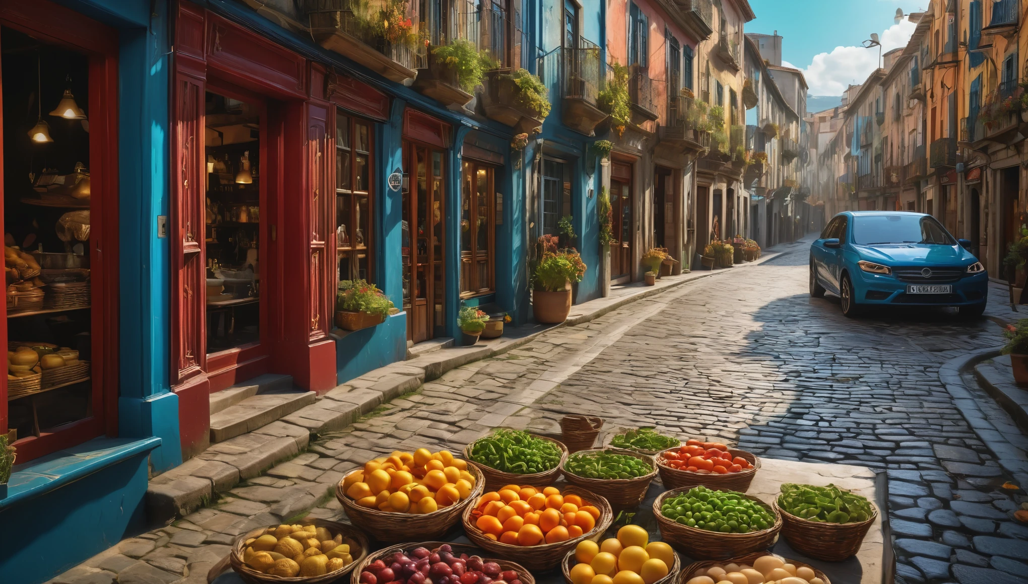create an image demonstrating the style of ((Galician Sentimentalism)) style, hyper realism, 8k high definition, vibrant colors, sharp focus, insanely detailed