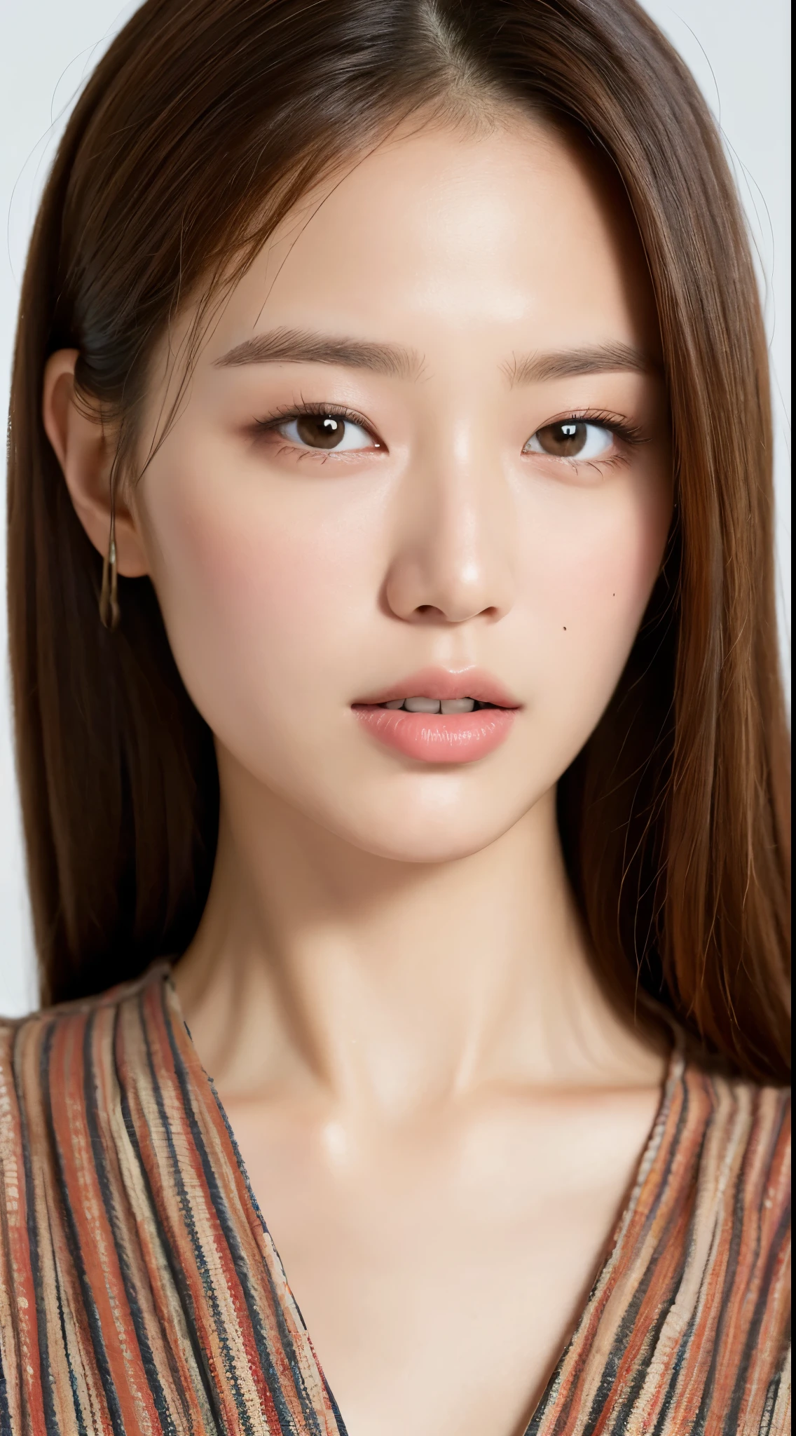 ((highest quality, 8k, masterpiece :1.3)), whole body, sharp focus: 1.2, white background, Highly detailed face and skin texture, fine eyes, long eyes,korean woman,beautiful