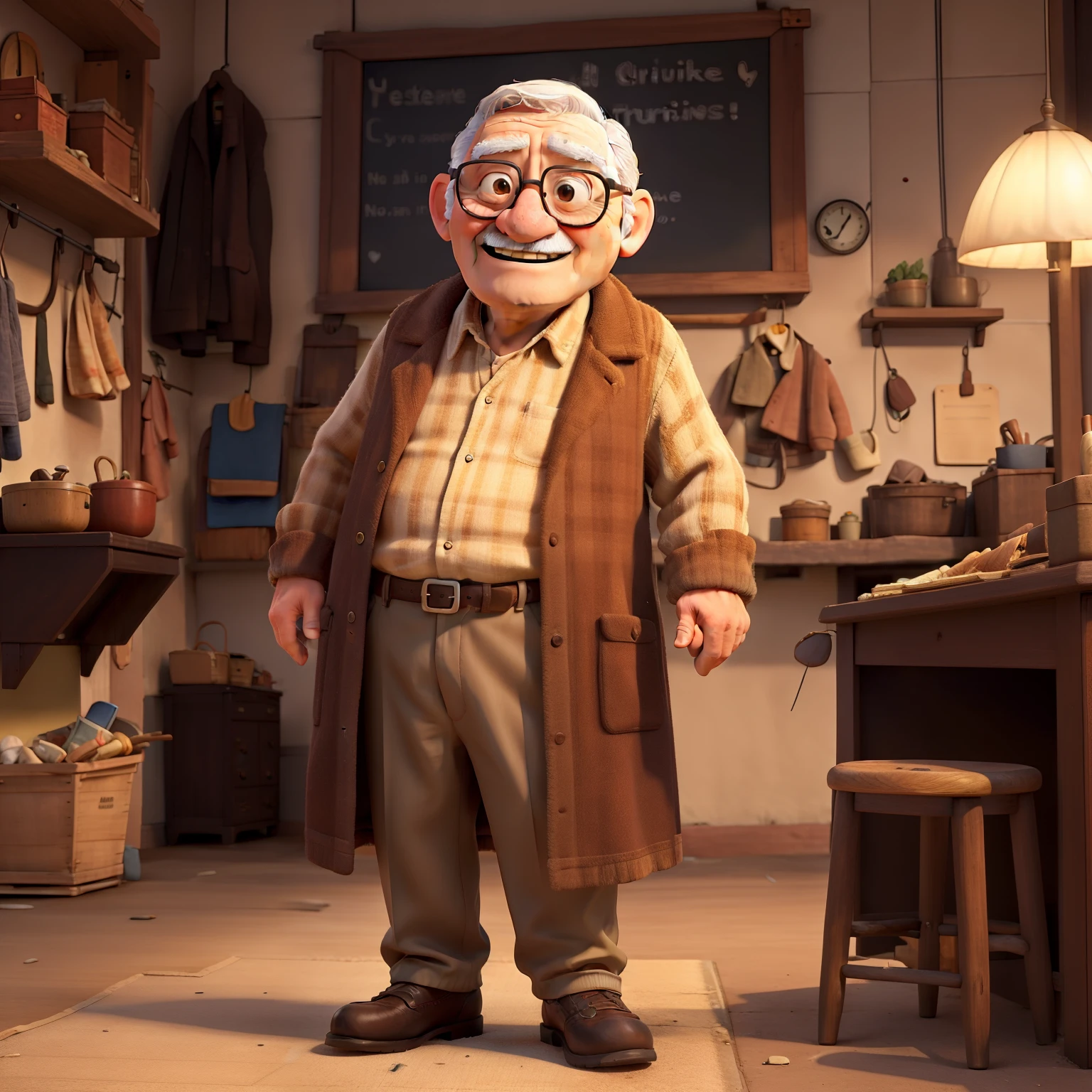 An old grandfather,Individual