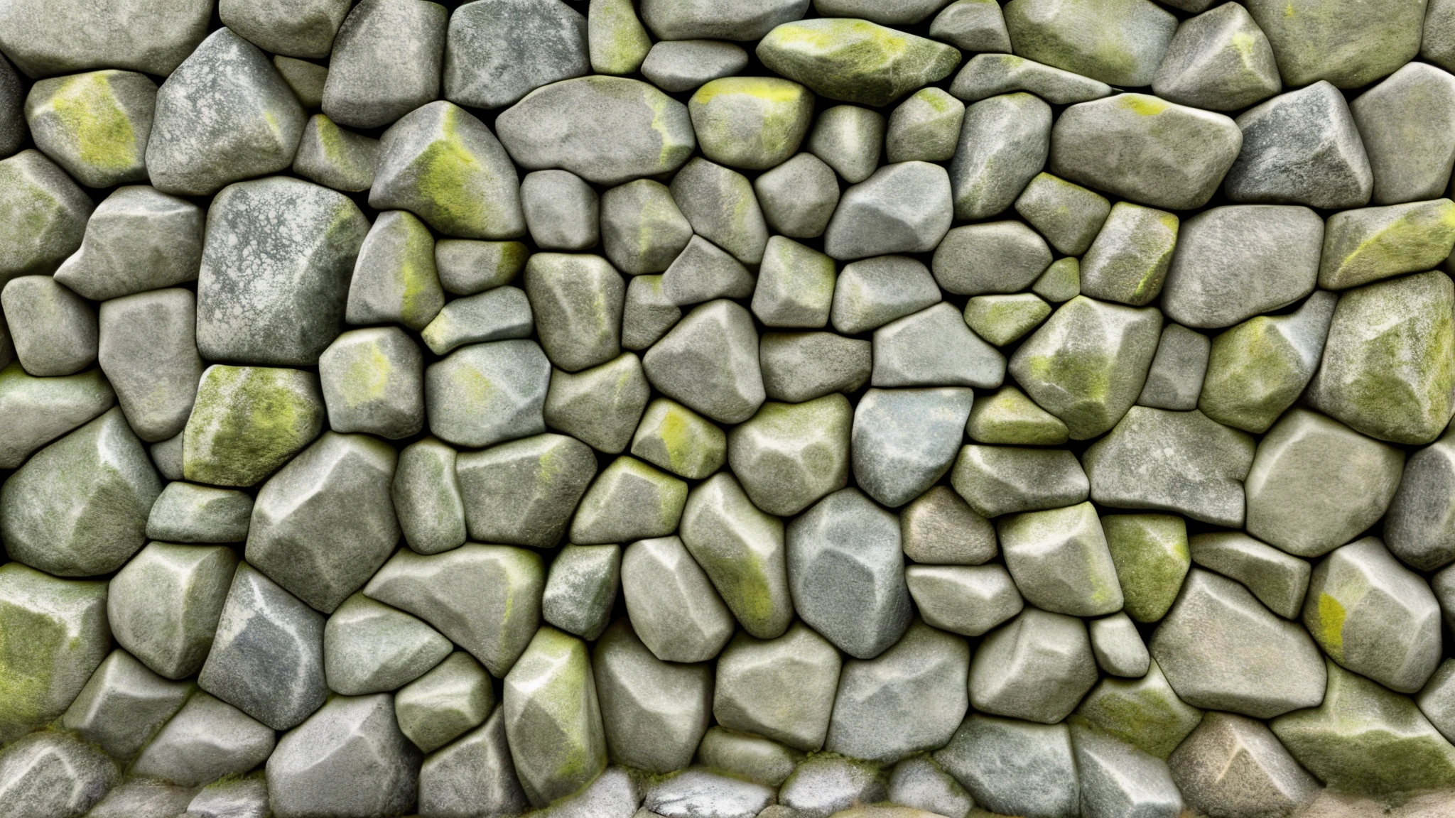wall of rocks