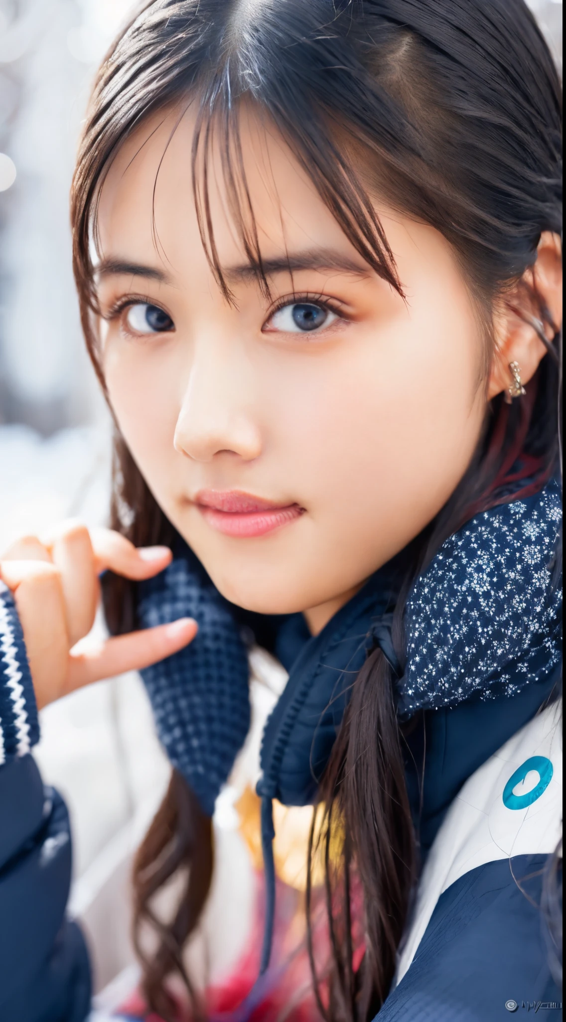 Ulchan-6500-v1.1, (RAW photo:1.2), (realistic:1.4), beautiful detailed girl, very detailed eyes and face, detailed and beautiful eyes, That&#39;s ridiculous, incredibly That&#39;s ridiculous, huge file size, Super detailed, High resolution, very detailed, highest quality, masterpiece, kemomimi, ((Japanese girls&#39; winter wear and thermal headphones)), figure, very detailed, CG, unified, 8k wallpaper, wonderful, small details, masterpiece, highest quality, very detailed CG uniform 8k wallpaper, light shines on your face, cinematic lighting, 1 girl, , ((dynamic pose)), winter background with snow,