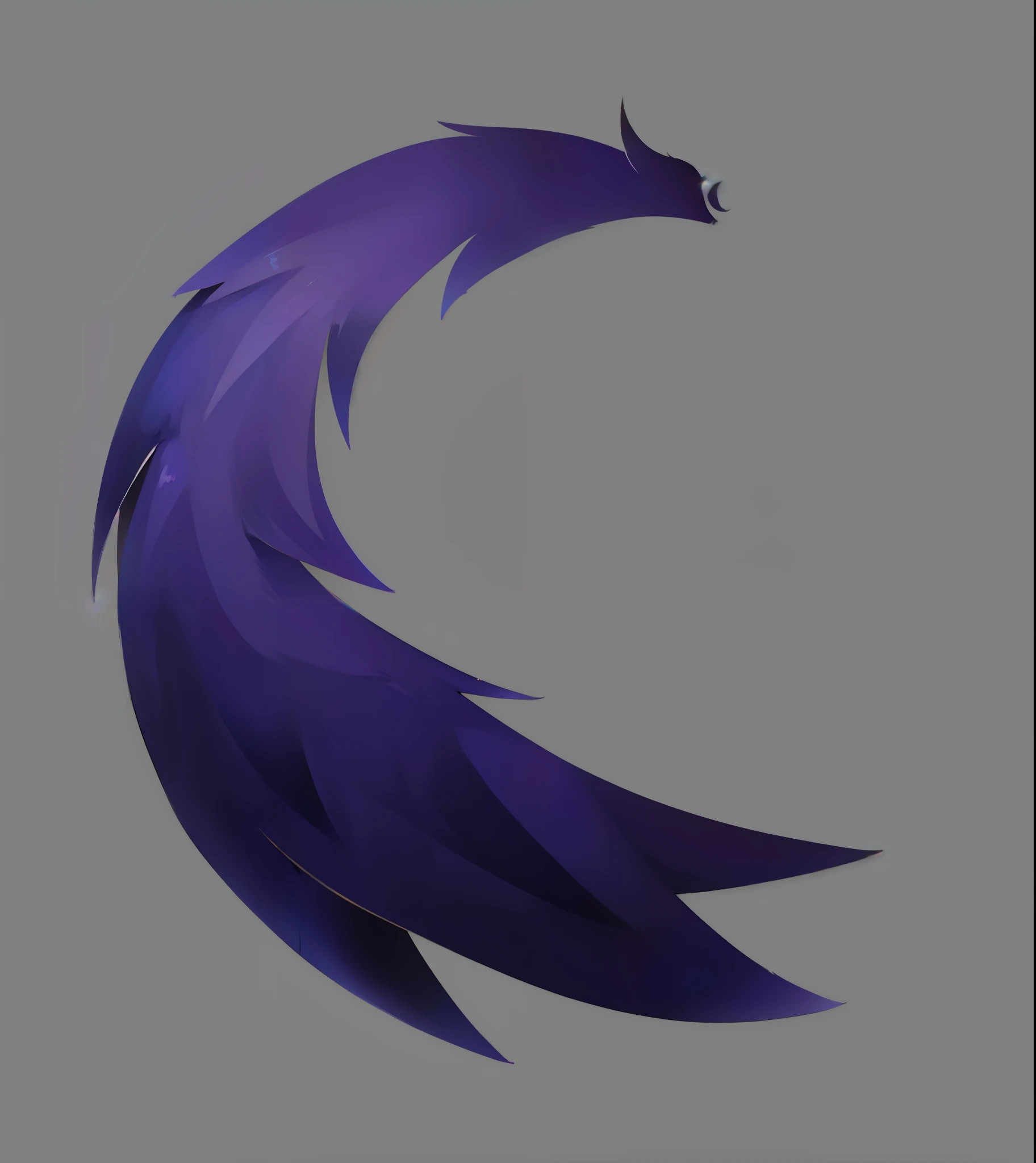 purple wings,feather