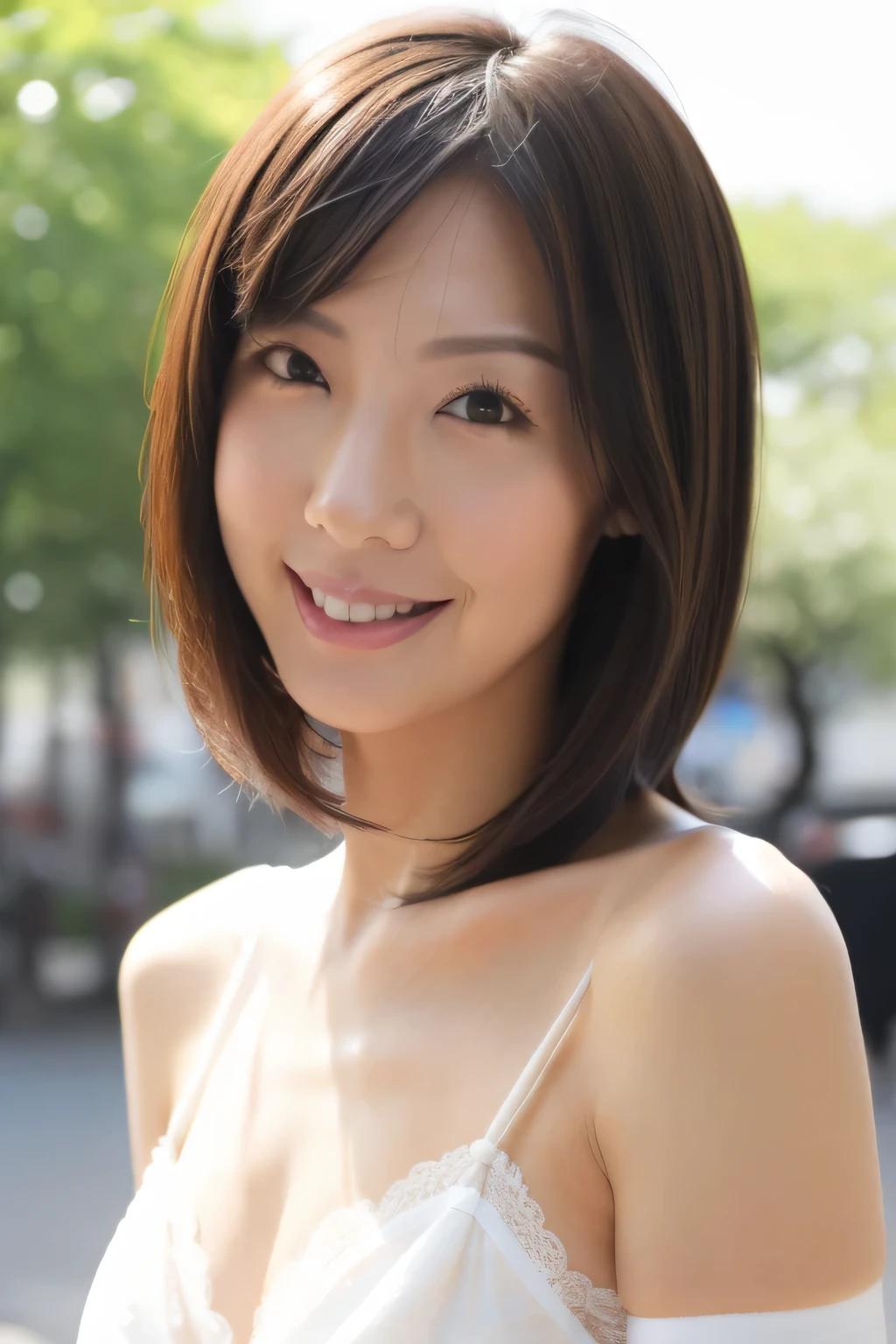 Gorgeous Young Japanese Woman, Beautiful young Japanese woman, Beautiful Japanese Woman, Japanese Girls, Gorgeous Woman, Beautiful Asian Girl, Japanese Model, Japanese female fashion model, Kiko Mizuhara, See through, short hair,Asian Girl, Completely naked、Big Breasts、Became a slime、thin、Natural pose、relax、smile