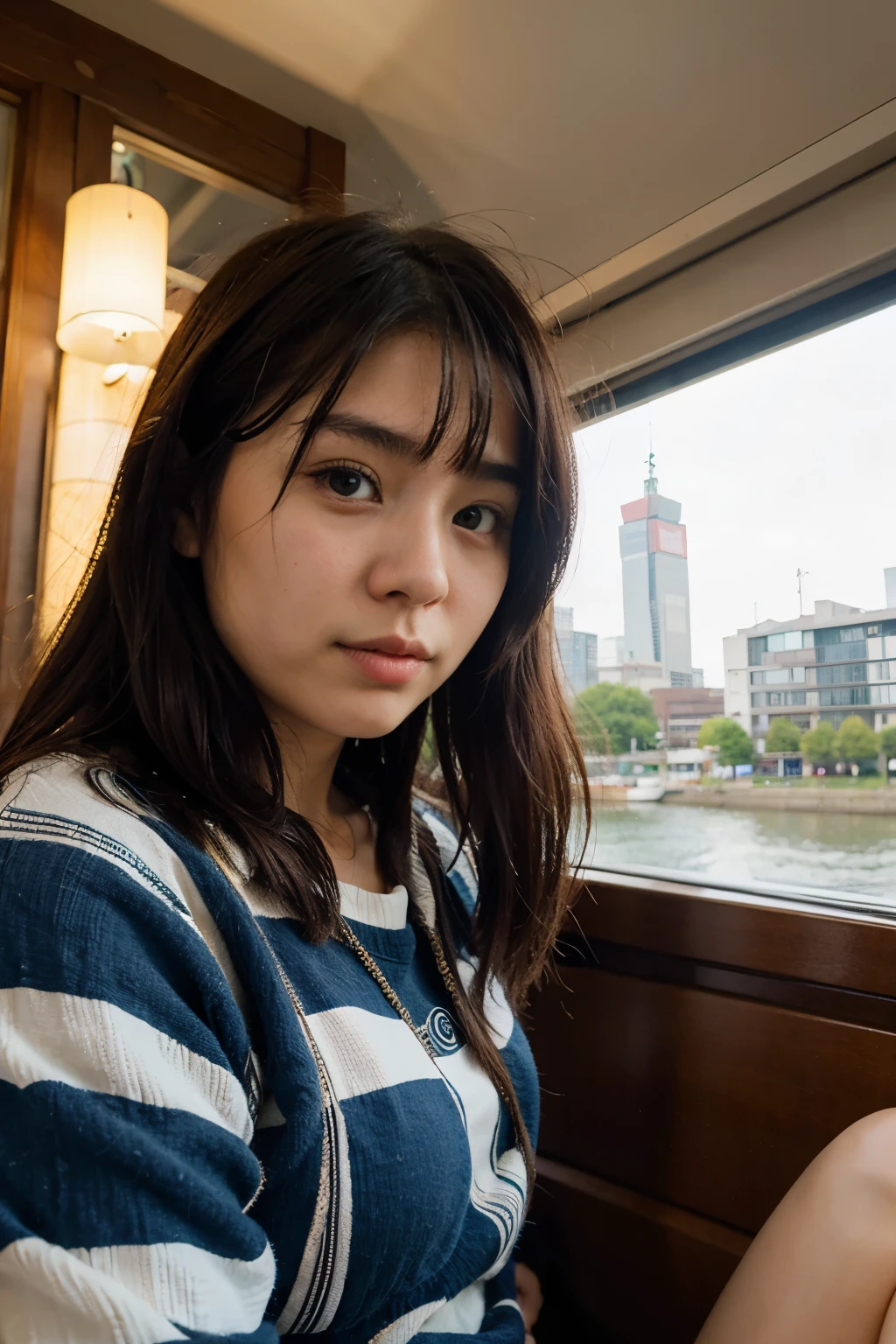 17 year old Japanese girl does sefies in Hamburg