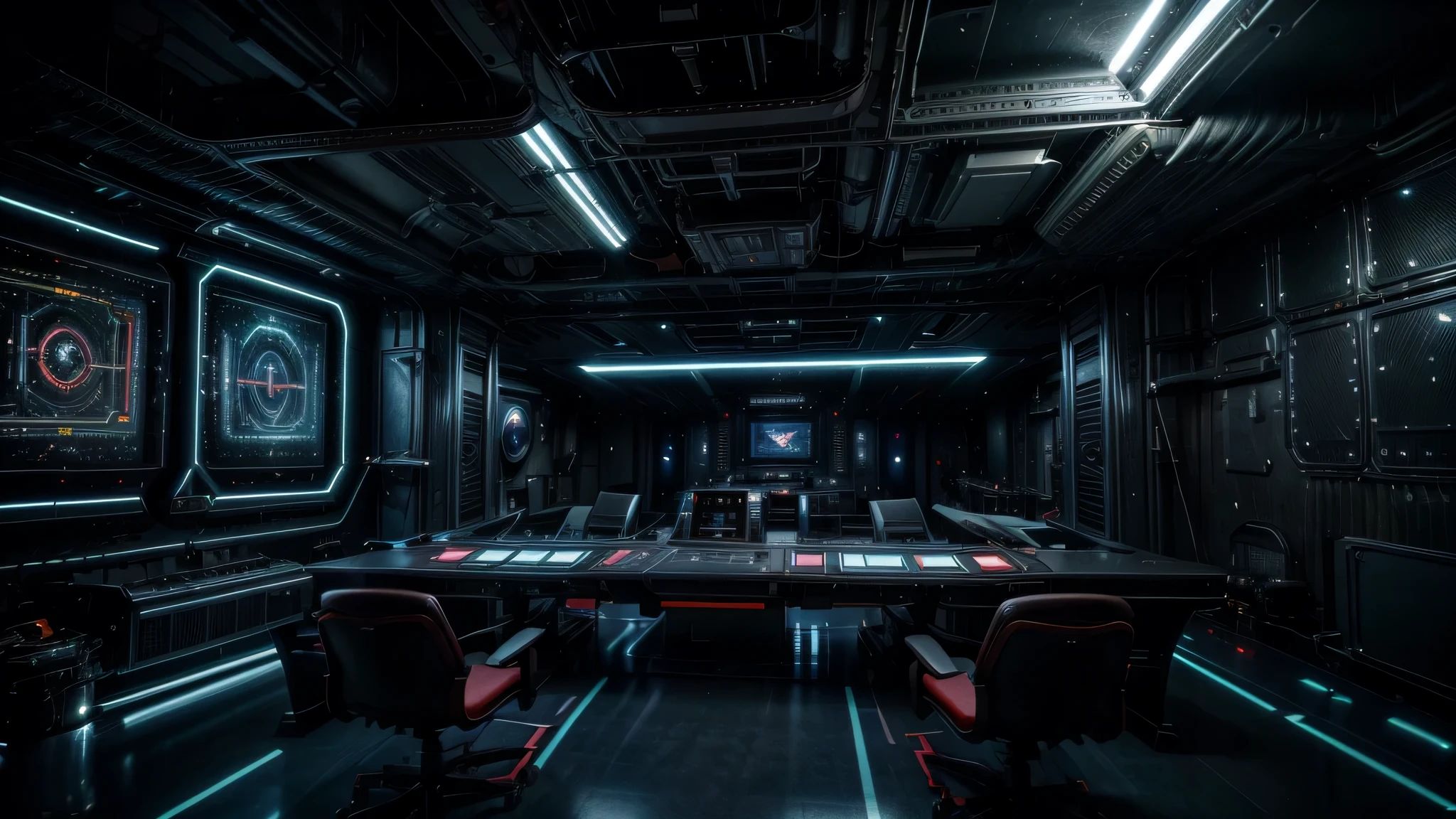 The prompt for generating a high-quality image of a spaceship in the engine room with panels, windows, and stars should be as follows:
"Spaceship, engineroom, console, computerscreens, lights, panels, door, ventilation, stars, (best quality, 4k, 8k, highres, masterpiece:1.2), ultra-detailed, realistic:1.37, HDR, studio lighting, professional, vivid colors, bokeh, portraits, sci-fi"