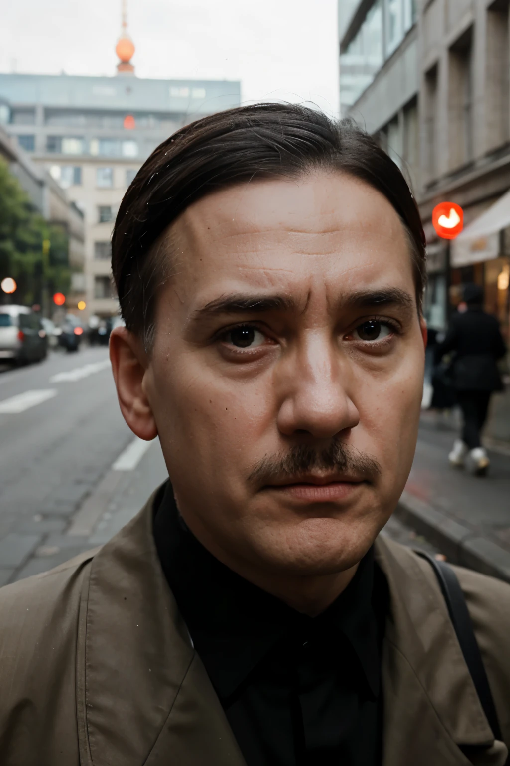 Make Hitler in today&#39;s Germany On the streets of Berlin With your reaction to current times 